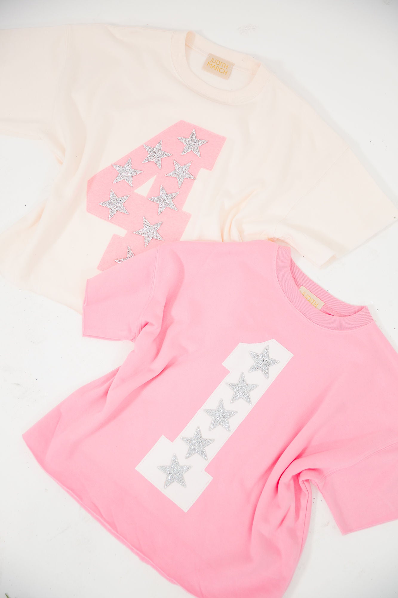 CUSTOM NUMBER PATCH PULLOVERS PULLOVER Judith March