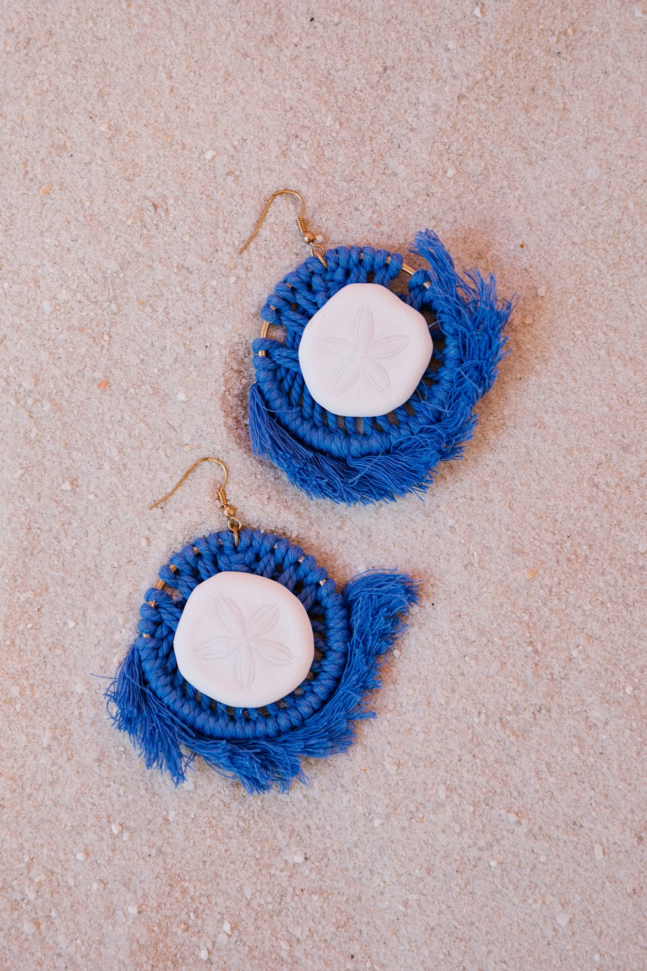 SAND DOLLAR FRINGE EARRINGS earrings Judith March