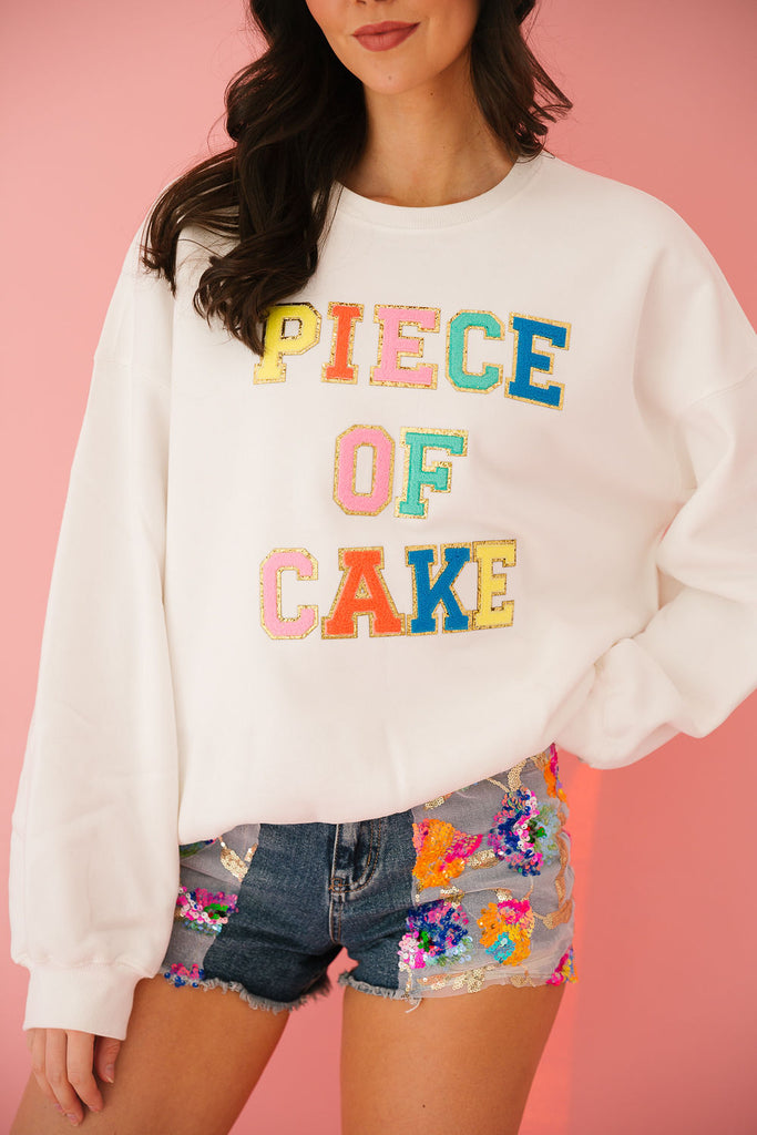 PIECE OF CAKE WHITE PULLOVER pullover Judith March