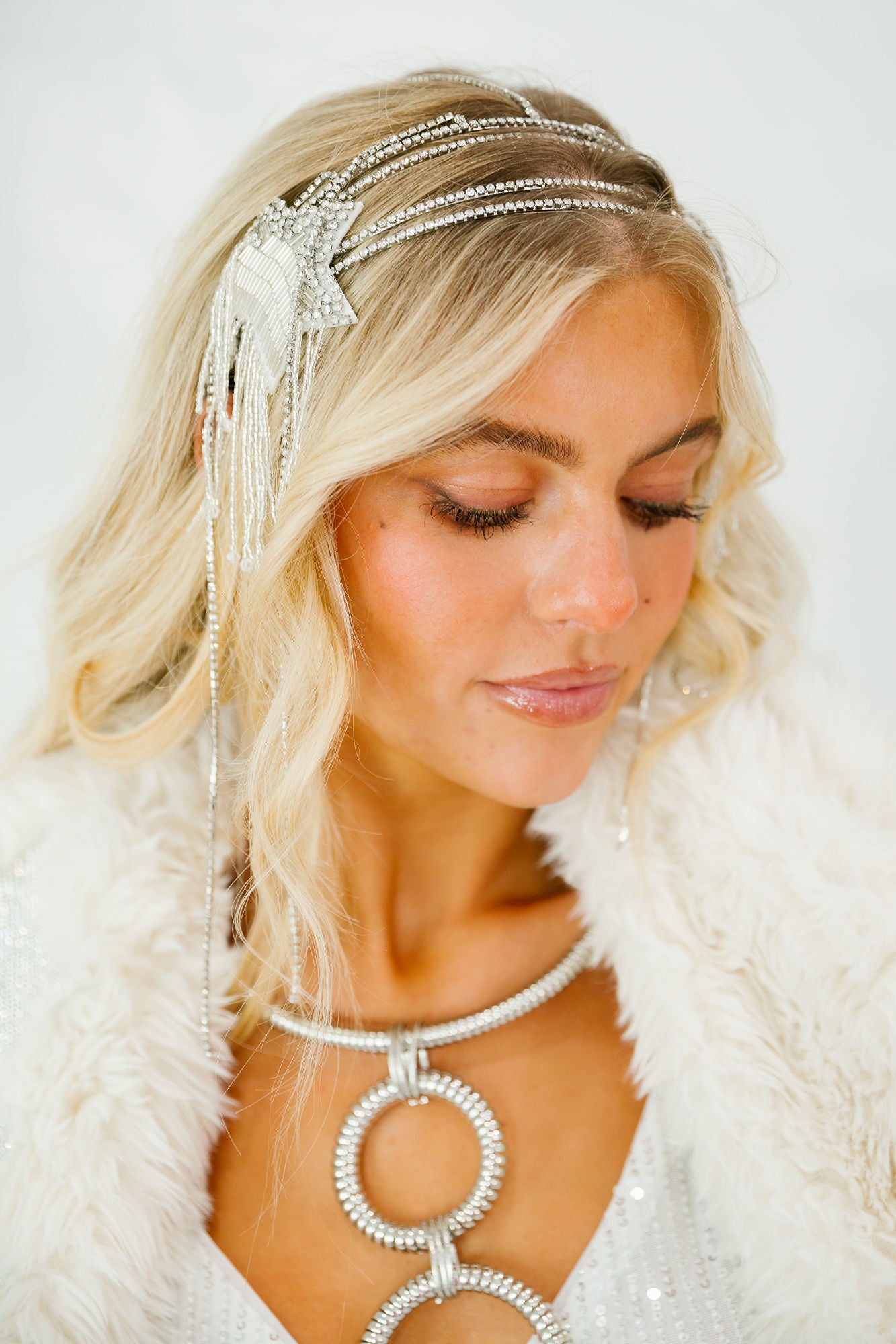 SPOOKY STAR SILVER HEADBAND Headband Judith March