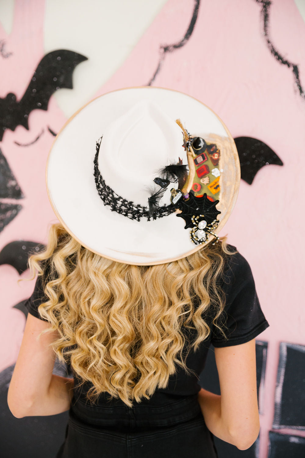 SPOOKY CAT SOCIAL CLUB RANCHER HAT TRUCKER HAT Judith March