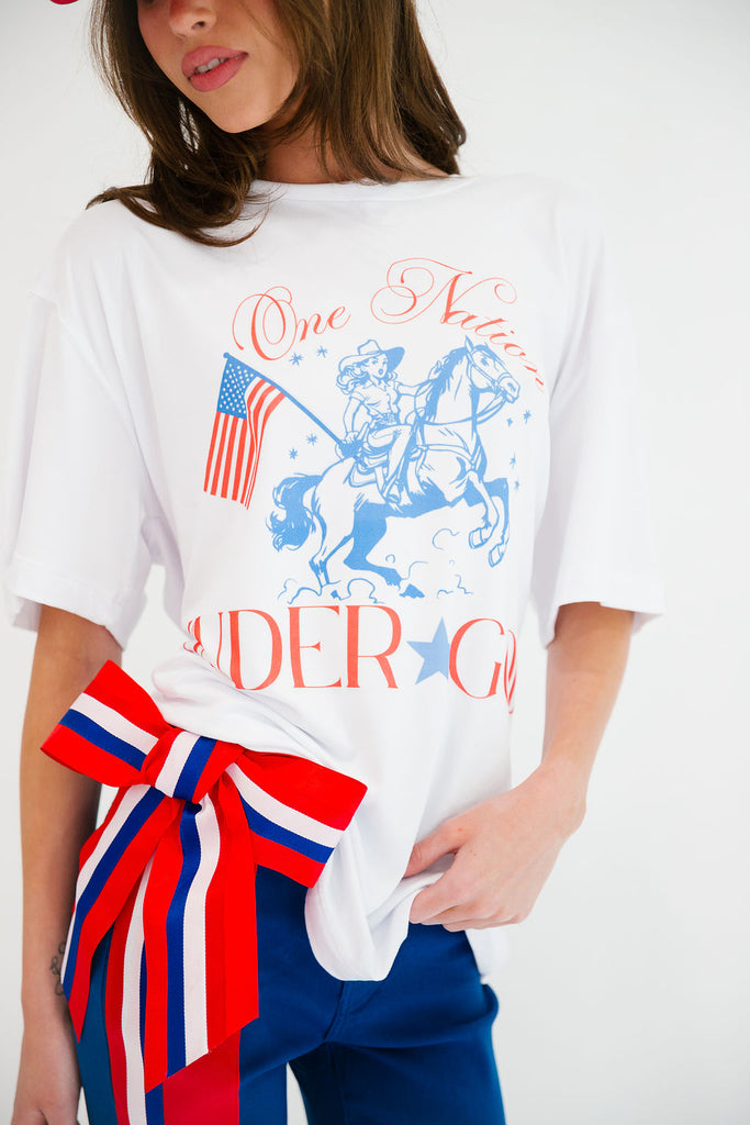 ONE NATION UNDER GOD TEE TEE Judith March