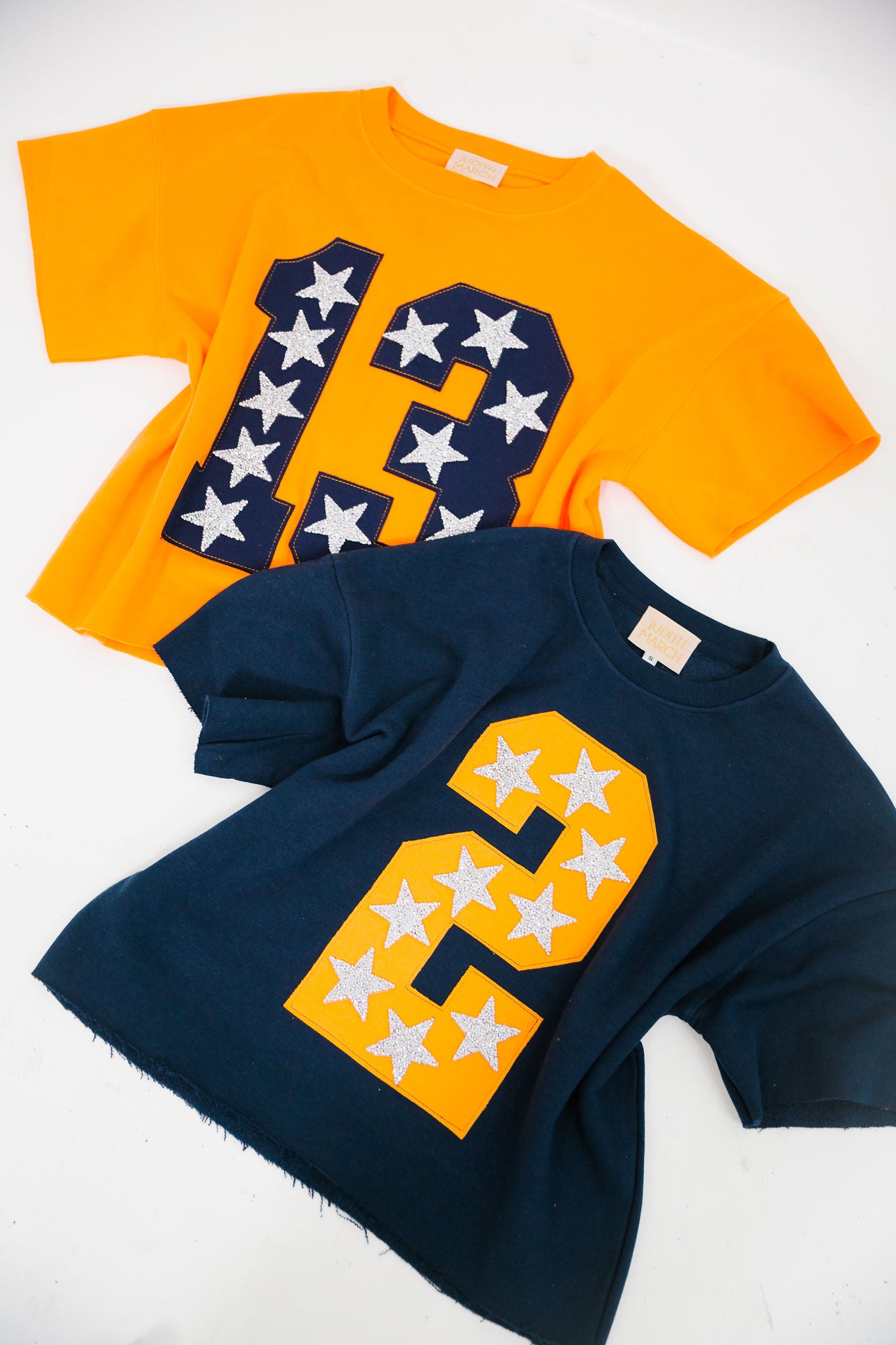 CUSTOM NUMBER PATCH PULLOVERS PULLOVER Judith March