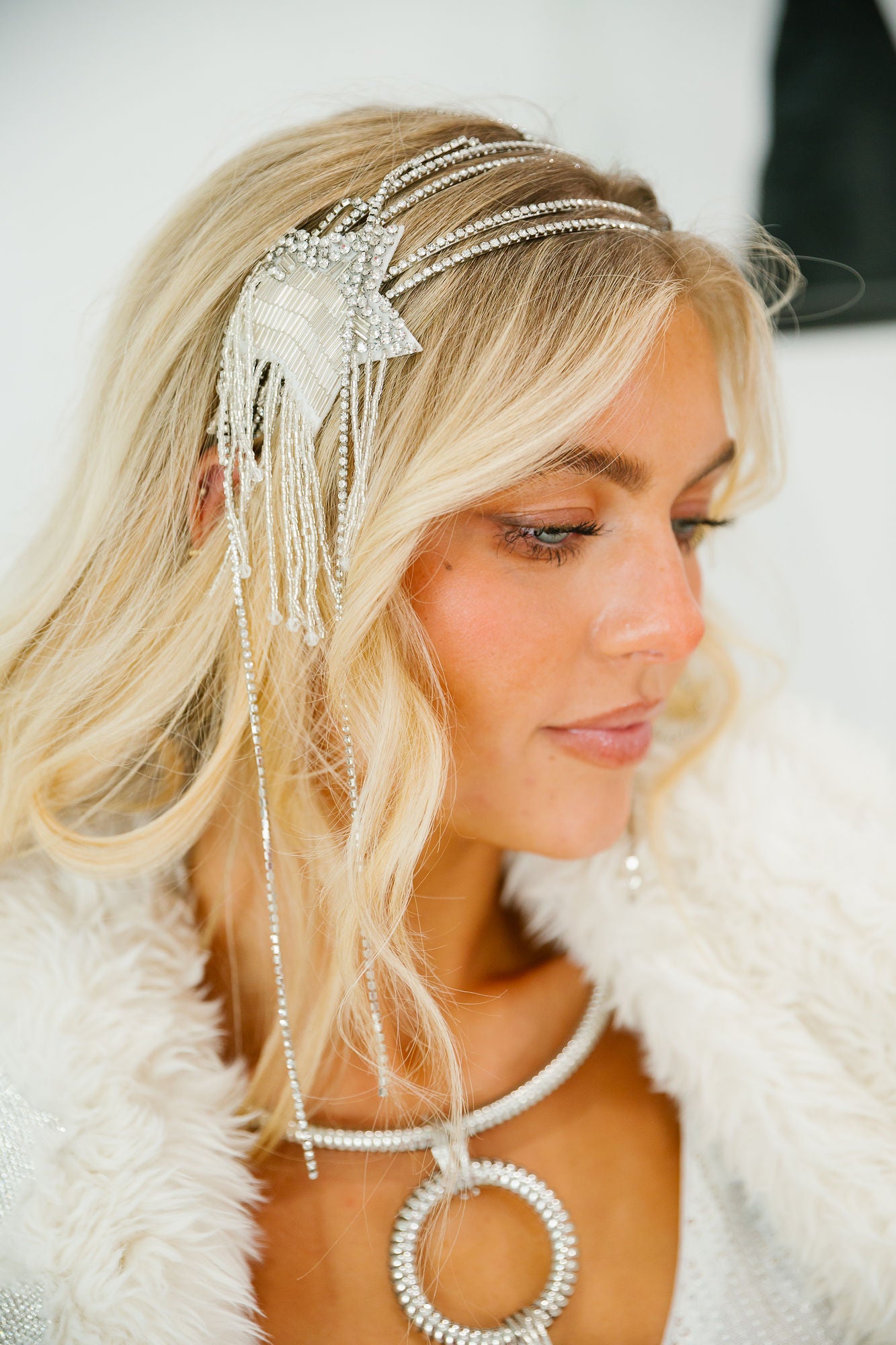 SPOOKY STAR SILVER HEADBAND Headband Judith March