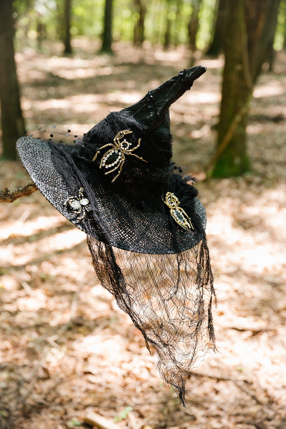 THE SPINNING SPELLS WITCH HAT (ONE OF A KIND)