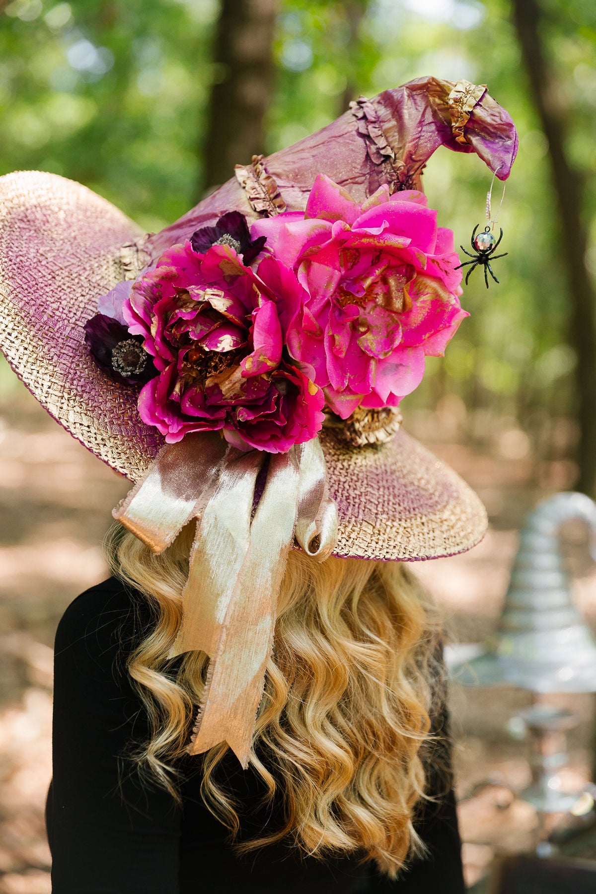 THE GILDED GARDEN WITCH HAT (ONE OF A KIND) WITCH HAT Judith March