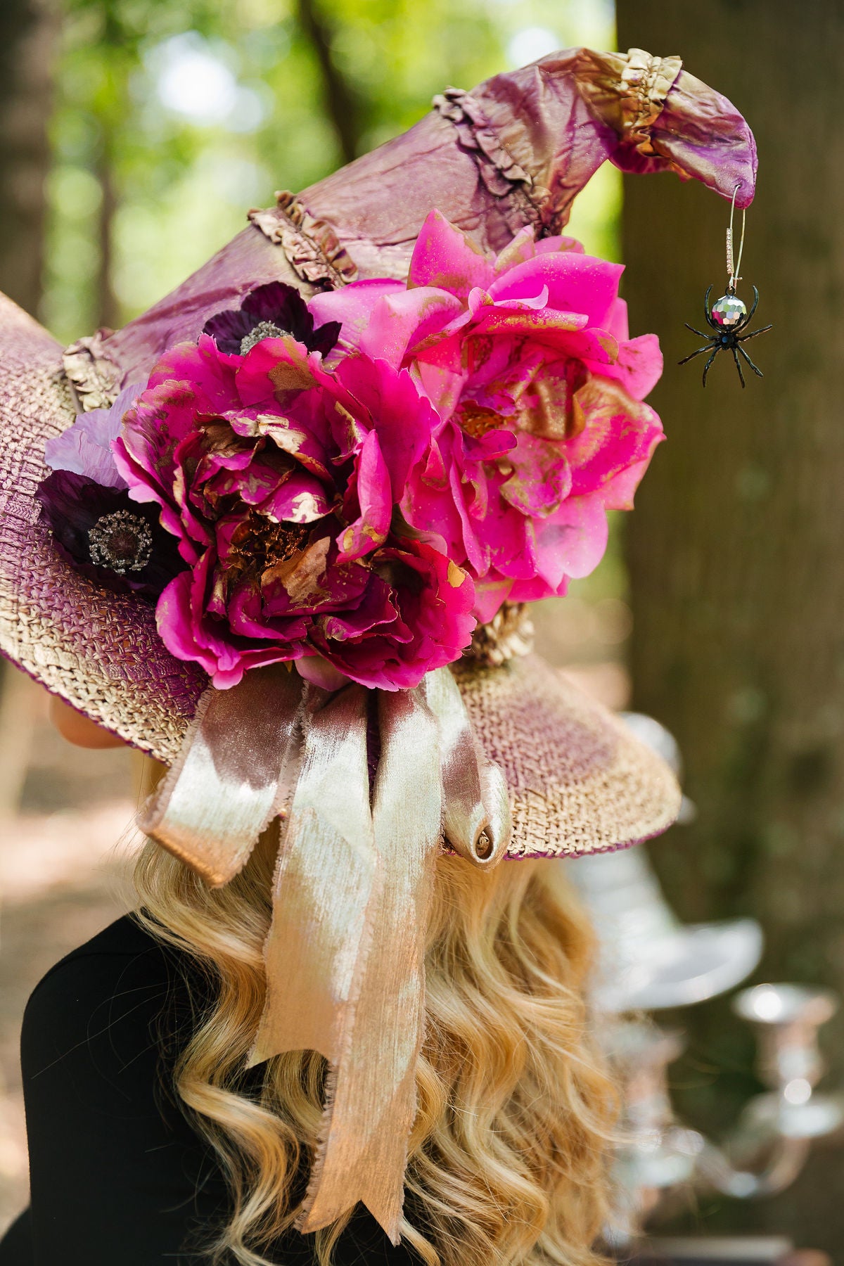 THE GILDED GARDEN WITCH HAT (ONE OF A KIND) WITCH HAT Judith March