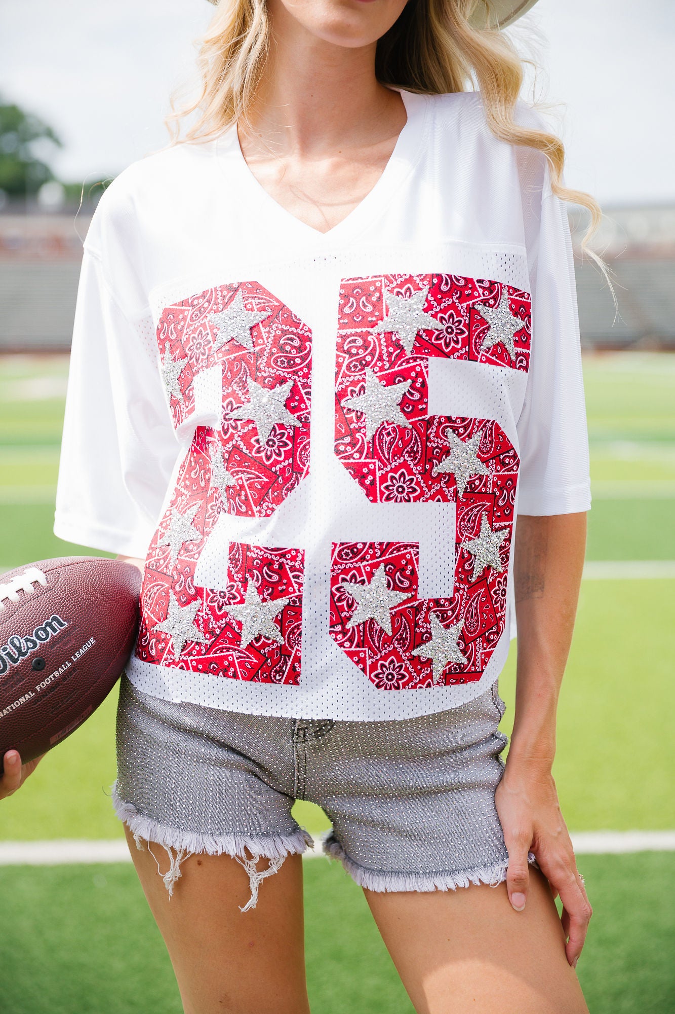 CUSTOM BANDANA NUMBER JERSEY jersey Judith March