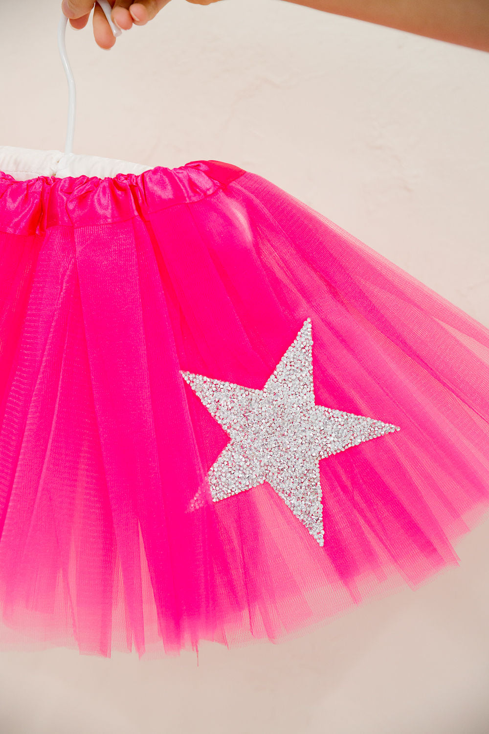 **MINI KIDS SILVER STAR PINK TUTU - ONE SIZE Tutu skirt Judith March