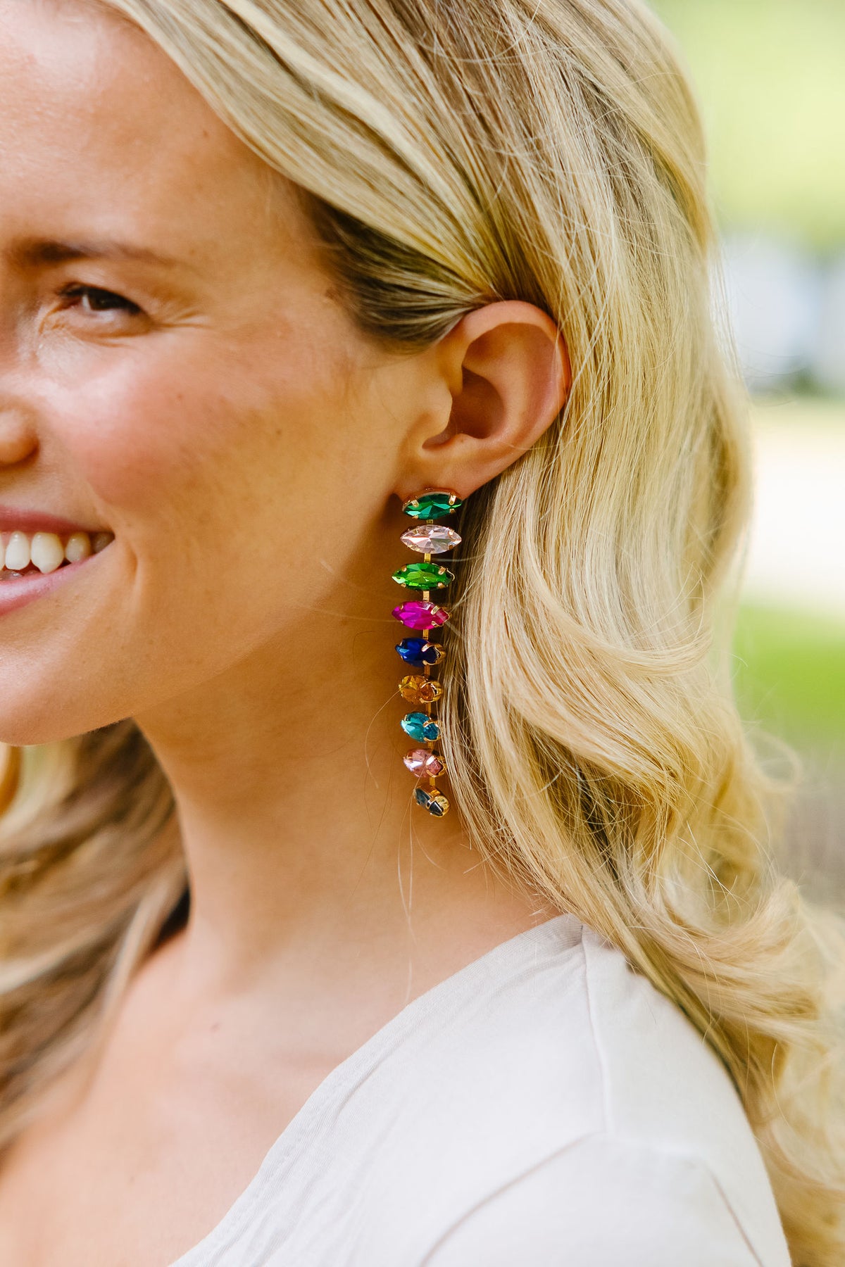 RAINBOW ROW EARRINGS earrings Judith March
