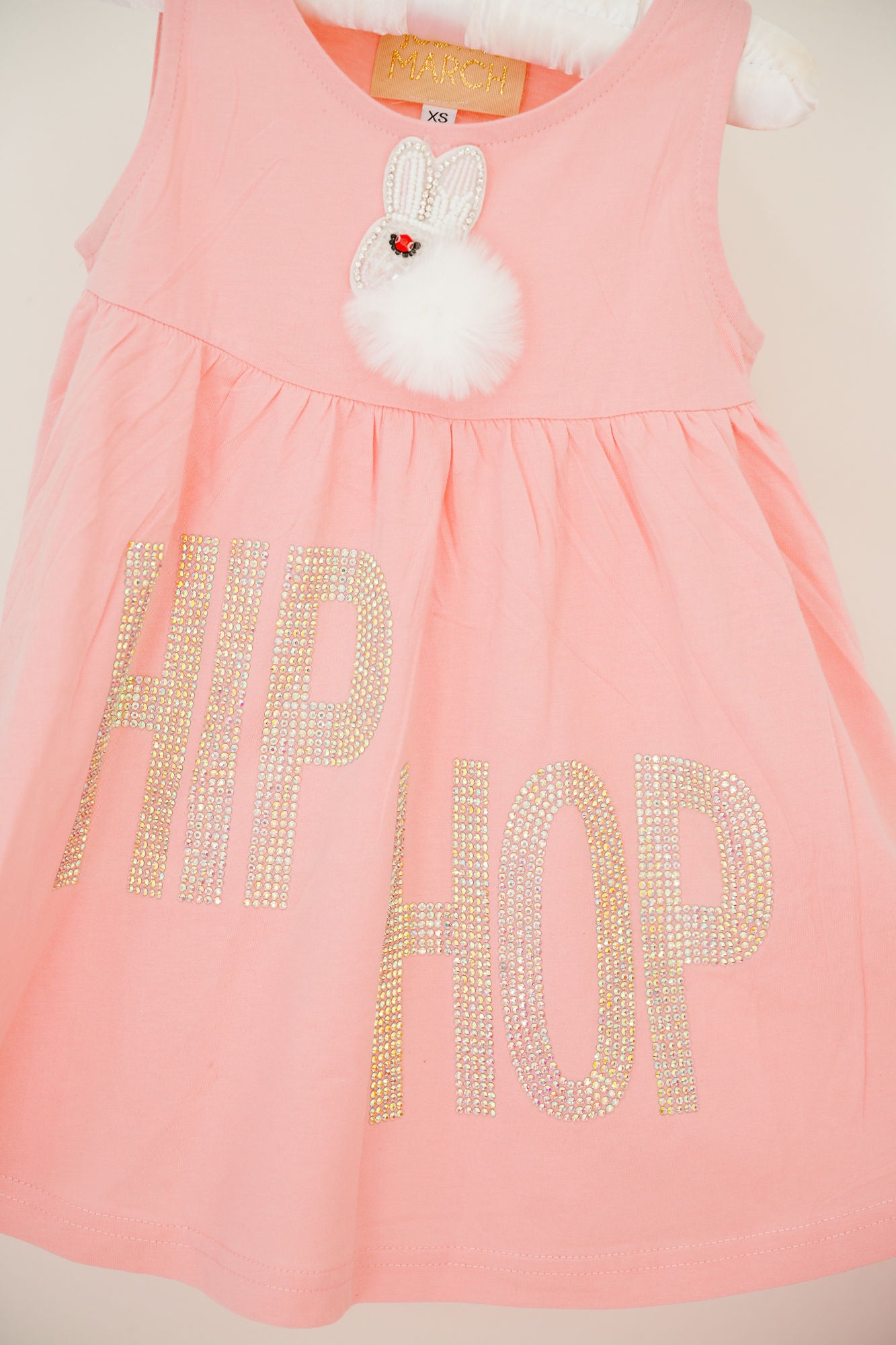 MINI KIDS HIP HOP PINK DRESS SWEATER Judith March