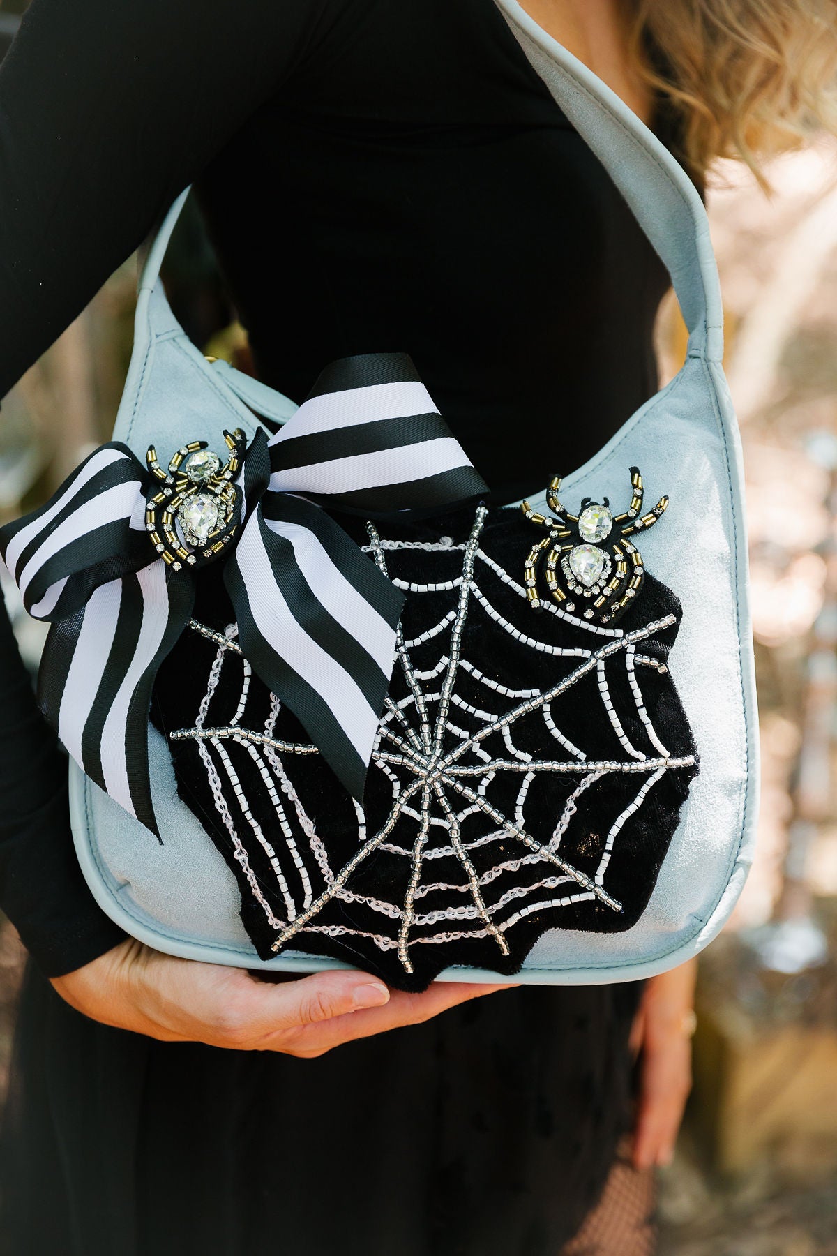 SPIDER SILK HANGBAG Clutch Judith March