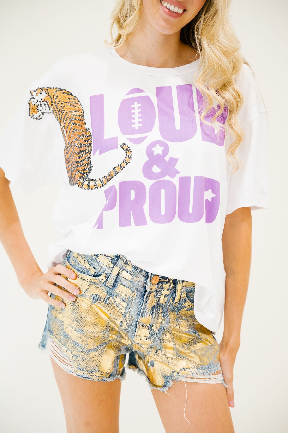 LOUD & PROUD TIGER TEE
