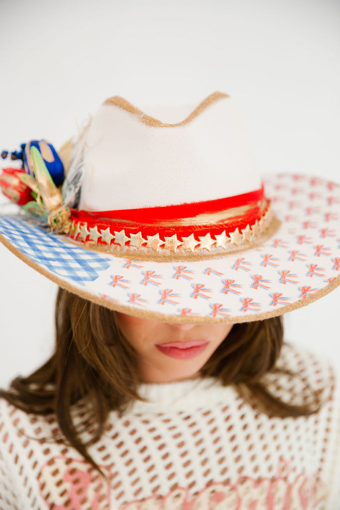 PARTY LIKE A PATRIOT RANCHER HAT RANCHER HAT Judith March