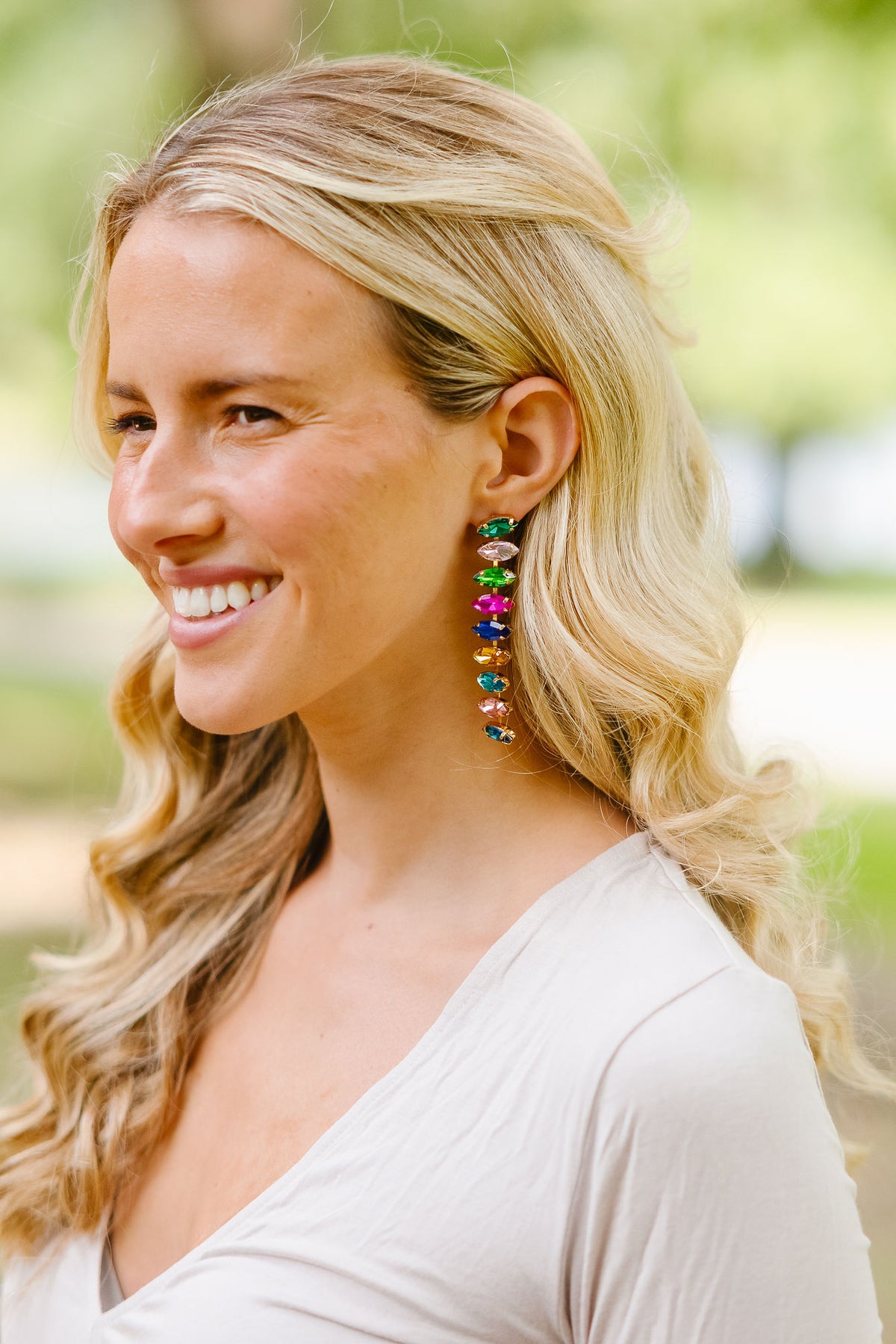 RAINBOW ROW EARRINGS earrings Judith March