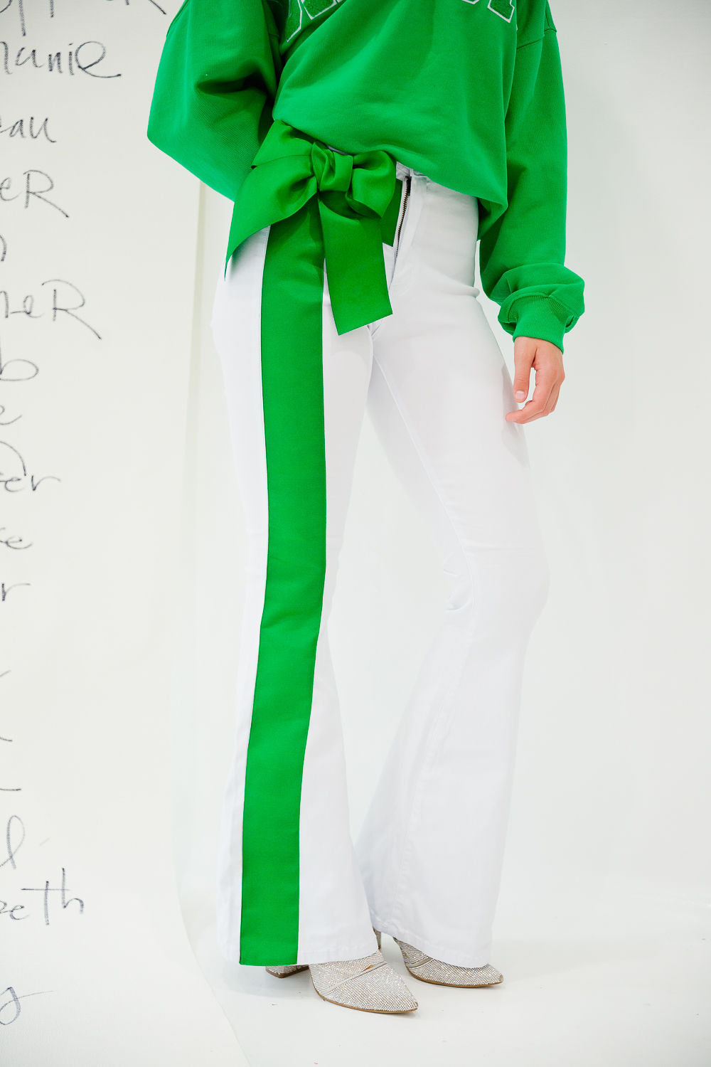 GRINCHY BOW FLARES FLARES Judith March