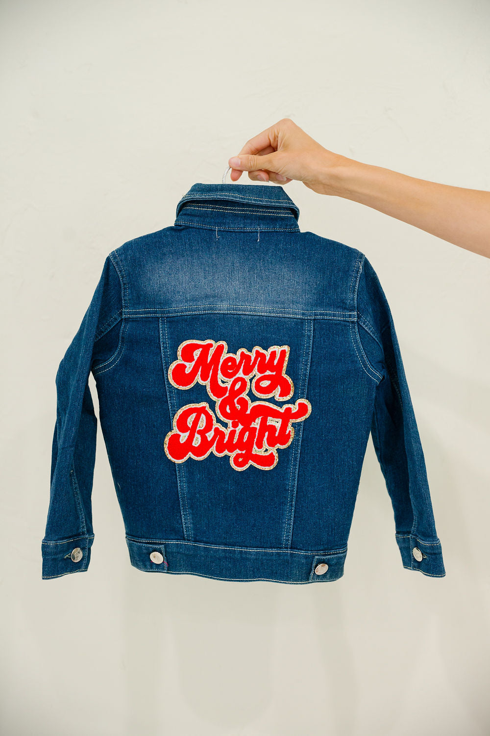 **MINI KIDS MERRY & BRIGHT DENIM JACKET JACKET Judith March