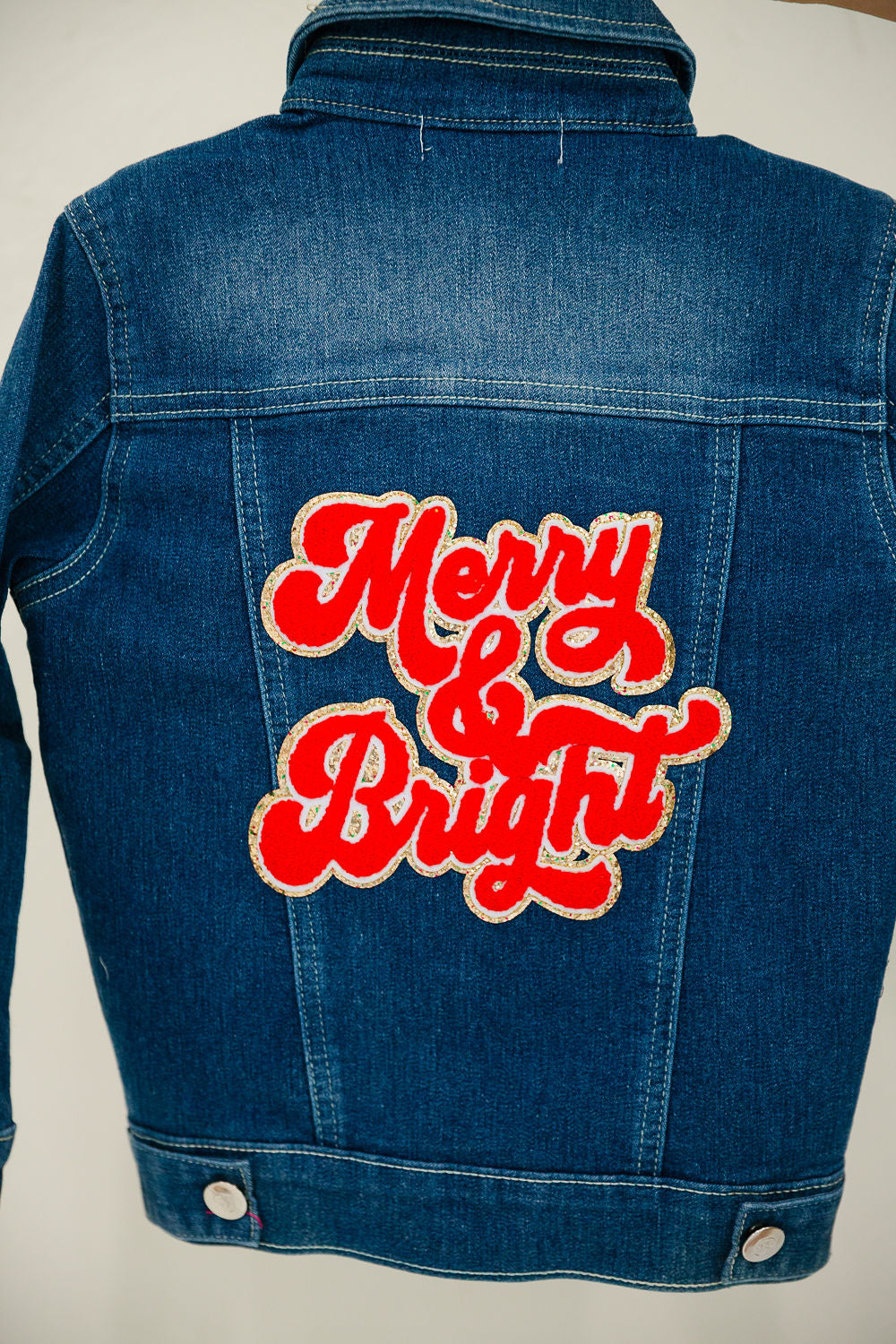 **MINI KIDS MERRY & BRIGHT DENIM JACKET JACKET Judith March