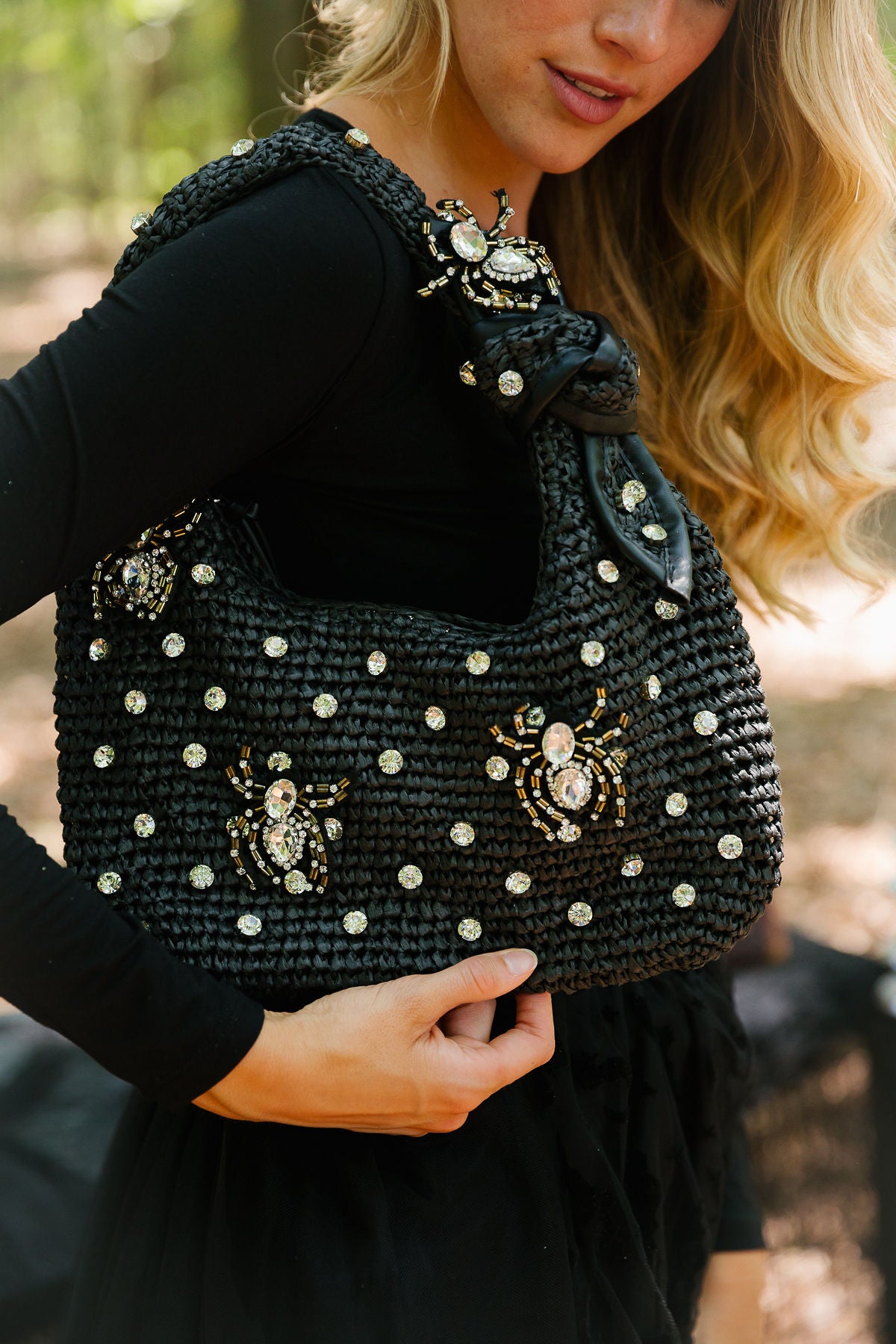 AFTER DARK SPIDER BAG Clutch Judith March