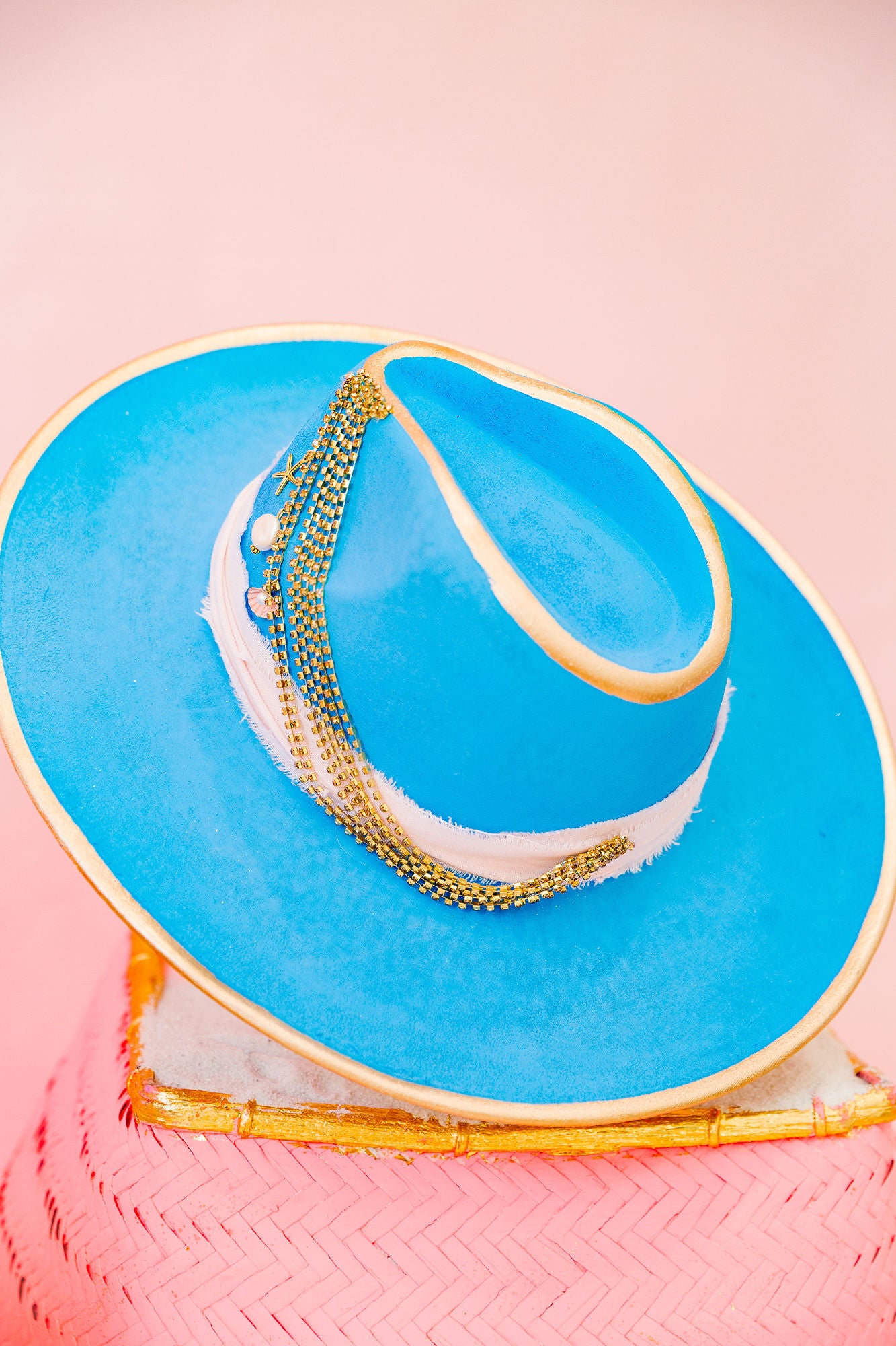 BEACH CHARMS FRINGE RANCHER HAT RANCHER HAT Judith March