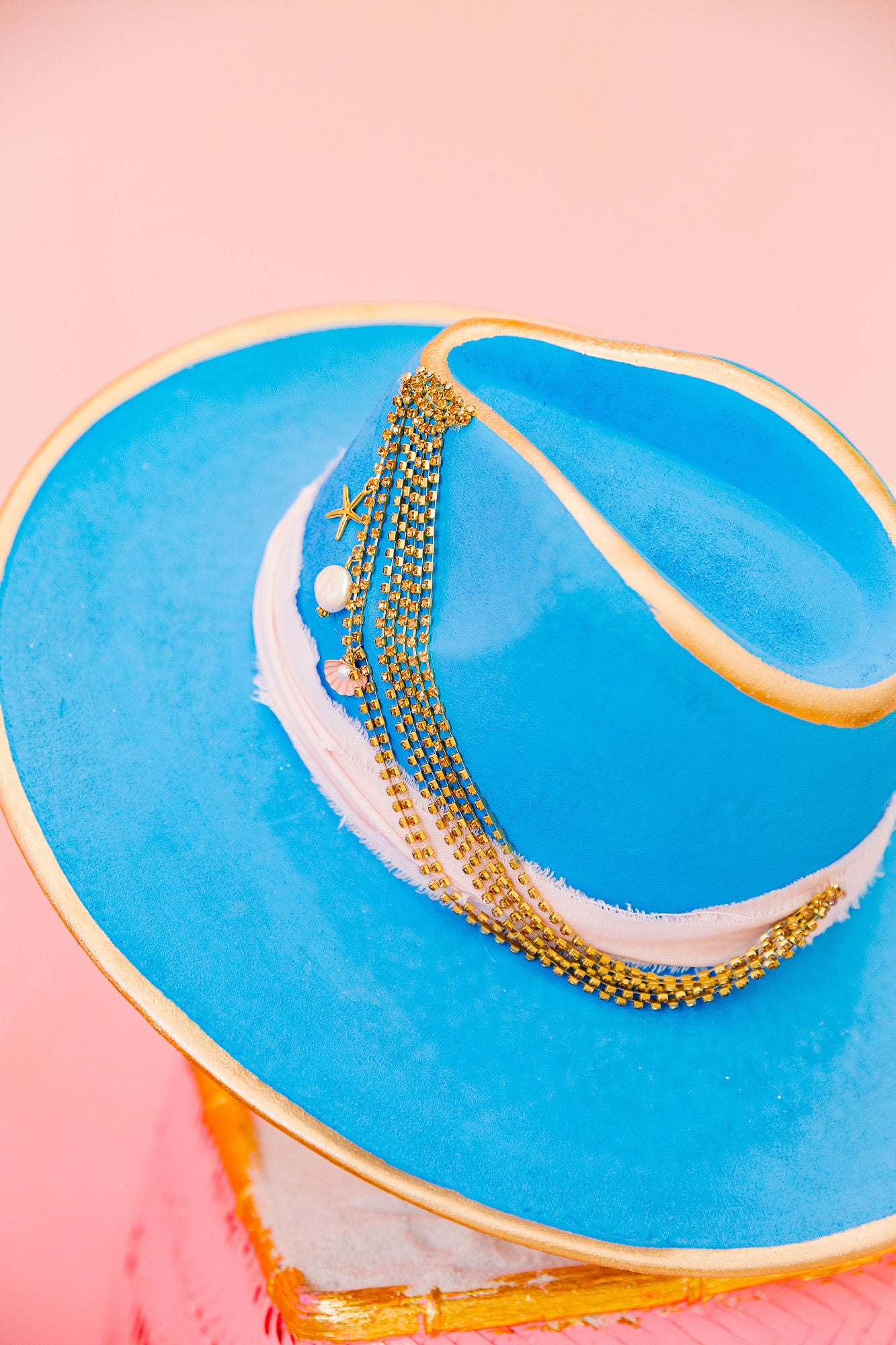 BEACH CHARMS FRINGE RANCHER HAT RANCHER HAT Judith March