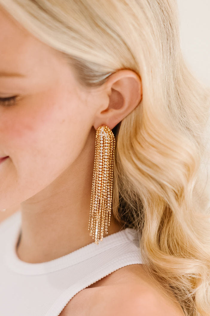 CHAMPAGNE SHOWER EARRINGS earrings Judith March