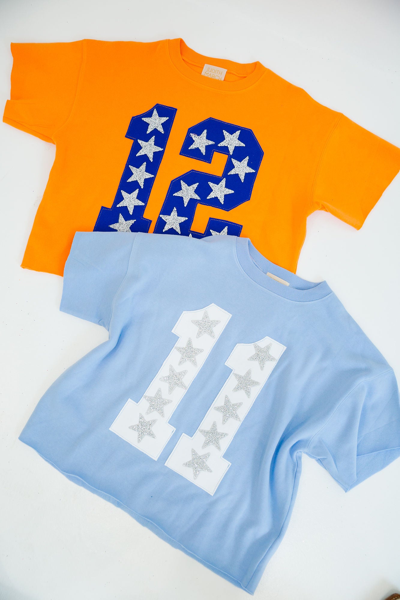 CUSTOM NUMBER PATCH PULLOVERS PULLOVER Judith March
