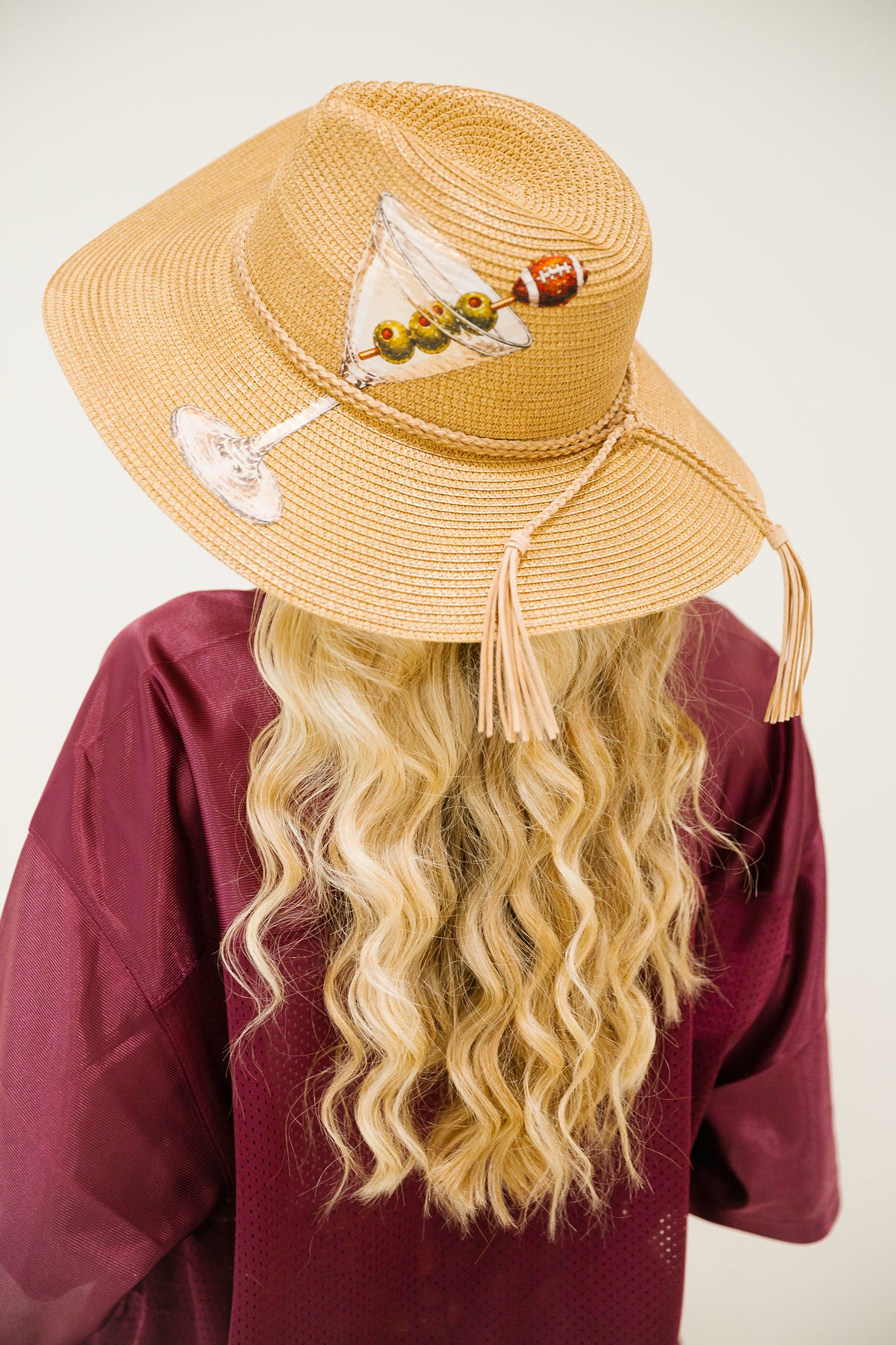 TINIS & TOUCHDOWNS SUN HAT