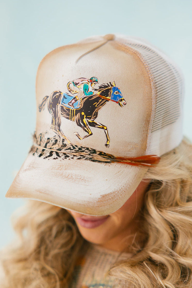 RACE SEASON STRUCTURED HAT HAT Judith March