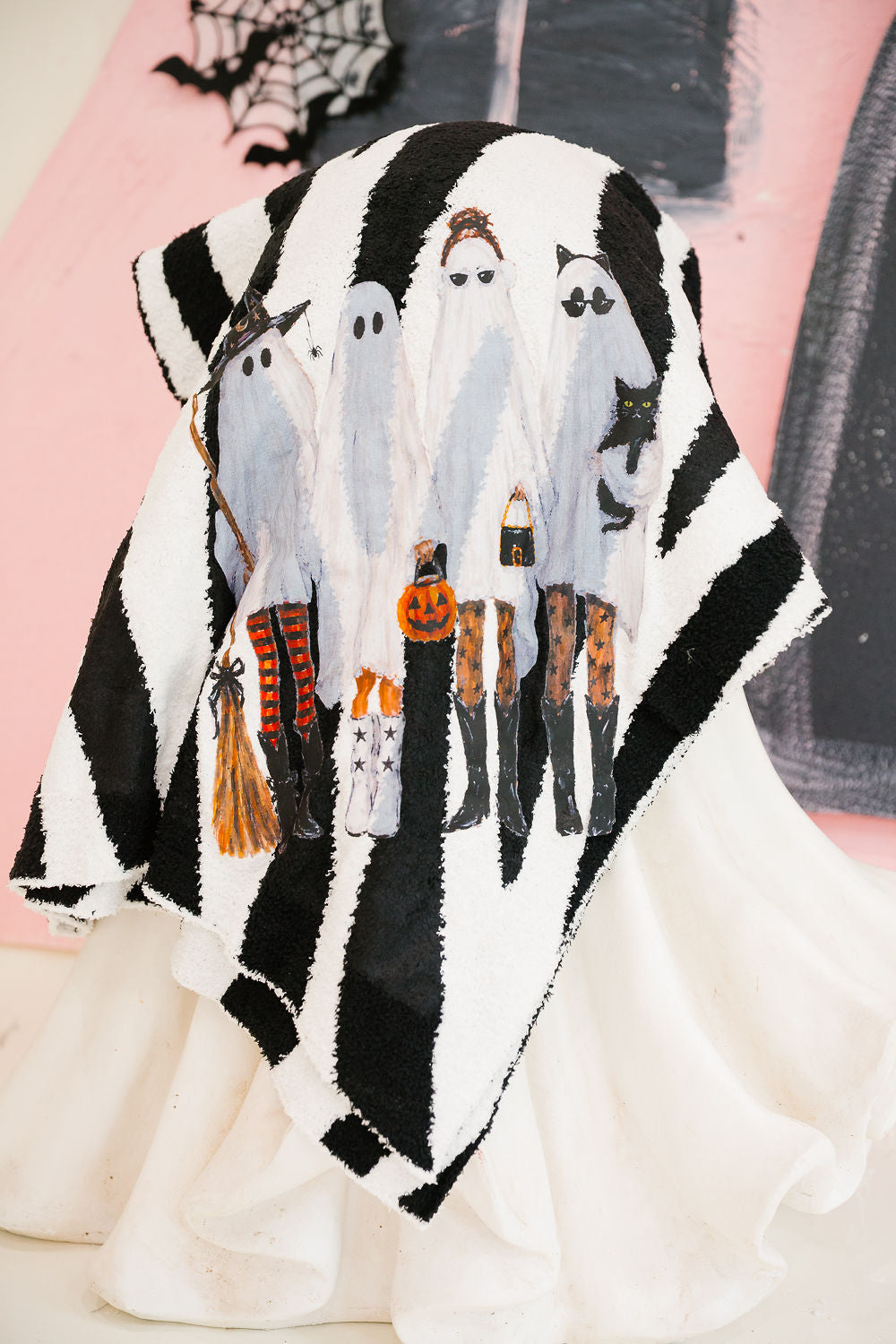 BOO CREW ZEBRA BLANKET Blankets Judith March