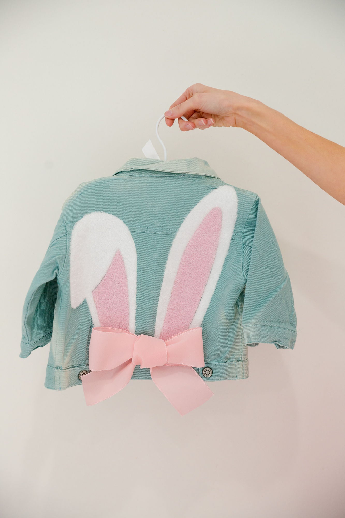 MINI KIDS BUNNY BOW BLUE JACKET JACKET Judith March