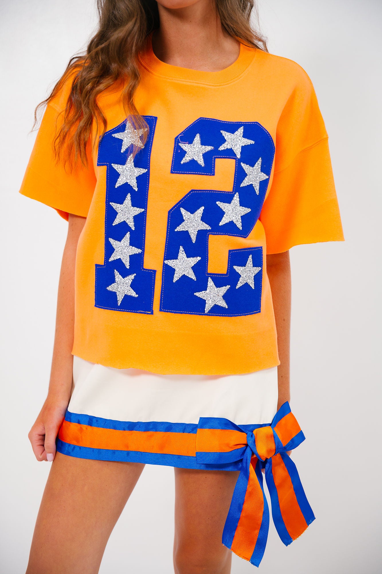 CUSTOM NUMBER PATCH PULLOVERS PULLOVER Judith March