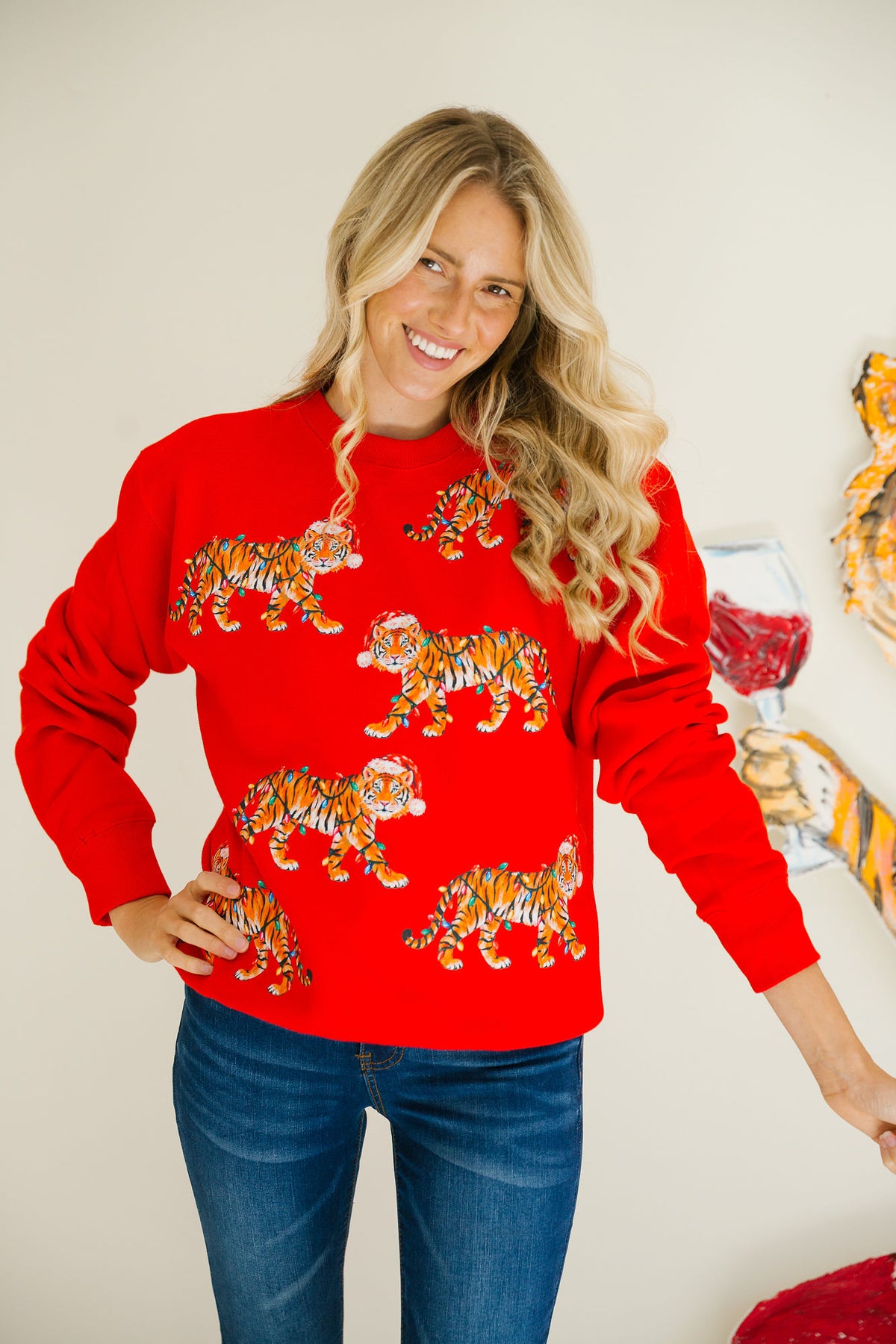 WILD ABOUT CHRISTMAS PULLOVERS PULLOVER Judith March