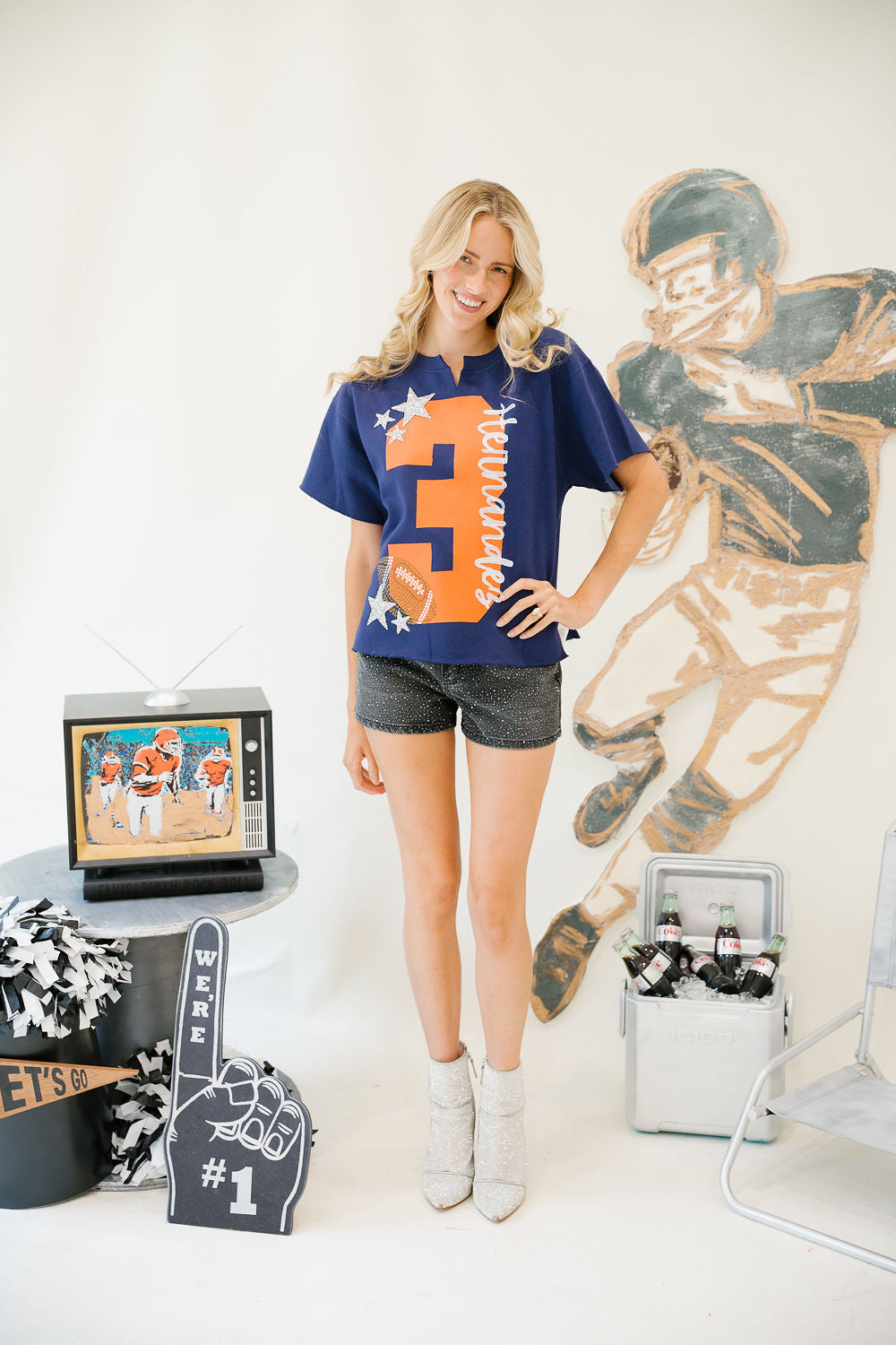 CUSTOM GAMEDAY NAME & NUMBER PULLOVER PULLOVER Judith March