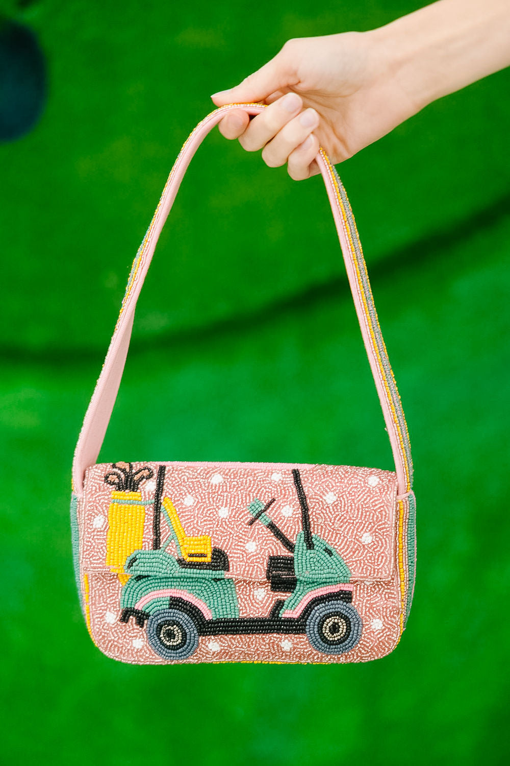 CART QUEEN BEADED PURSE PURSE Judith March