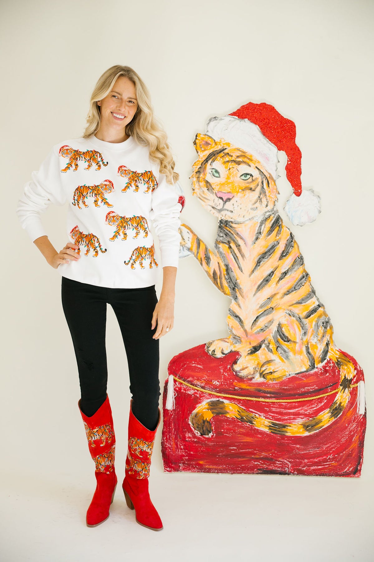 WILD ABOUT CHRISTMAS PULLOVERS PULLOVER Judith March
