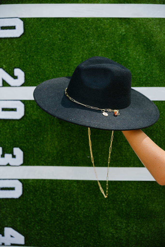 GAME DAY CHARMS BLACK RANCHER HAT RANCHER HAT Judith March   