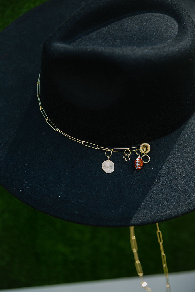 GAME DAY CHARMS BLACK RANCHER HAT RANCHER HAT Judith March   