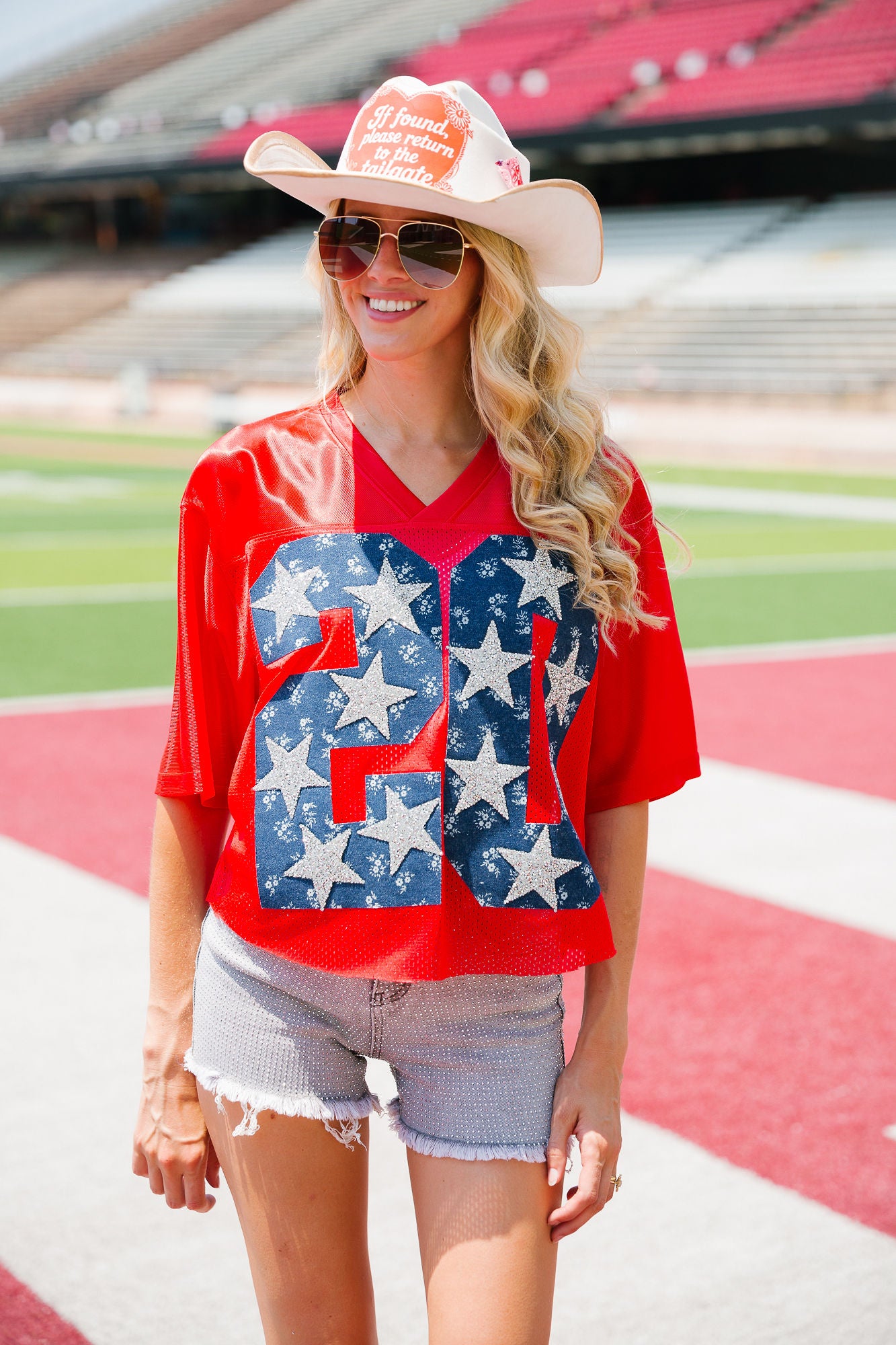 CUSTOM DENIM FLORAL NUMBER JERSEY jersey Judith March