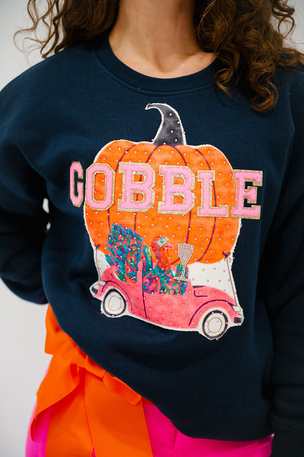 GOBBLE HOLIDAY VAN PULLOVER PULLOVER Judith March
