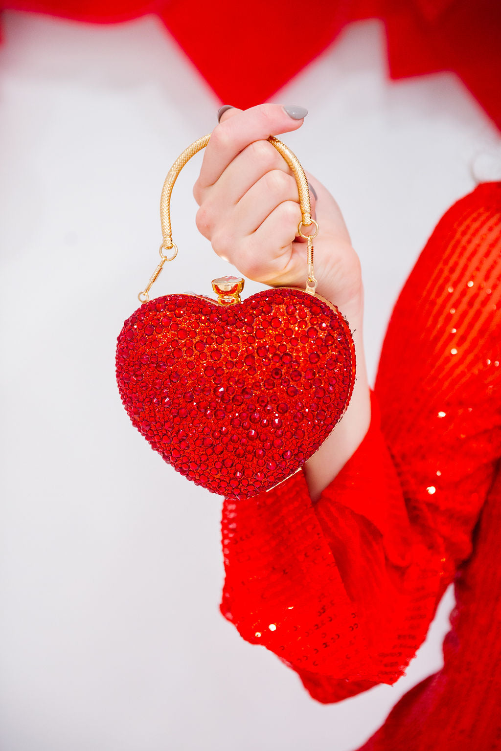 HEARTBREAKER RHINESTONE PURSE PURSE Judith March