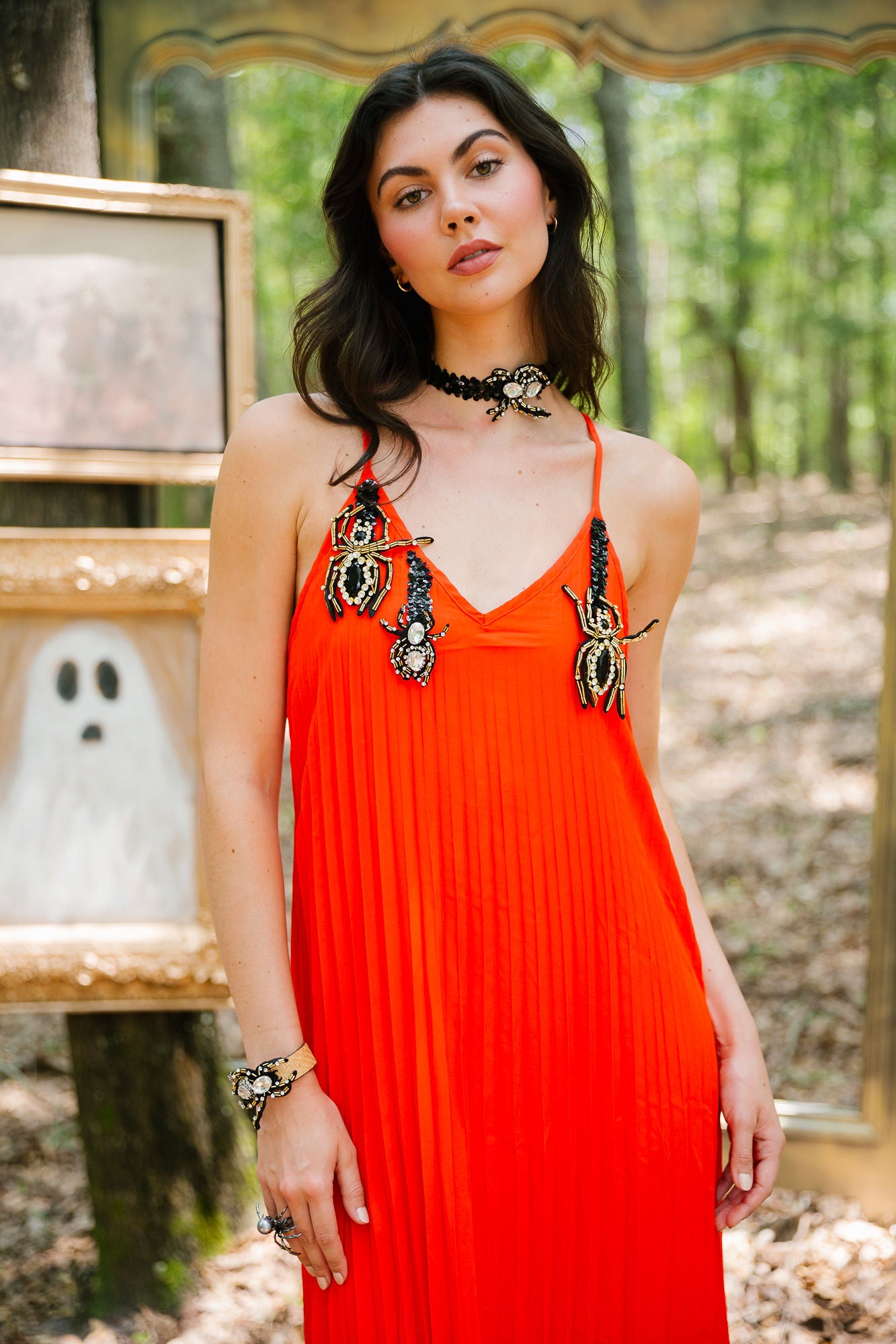 SPIDER GLAM MAXI DRESS DRESS Judith March
