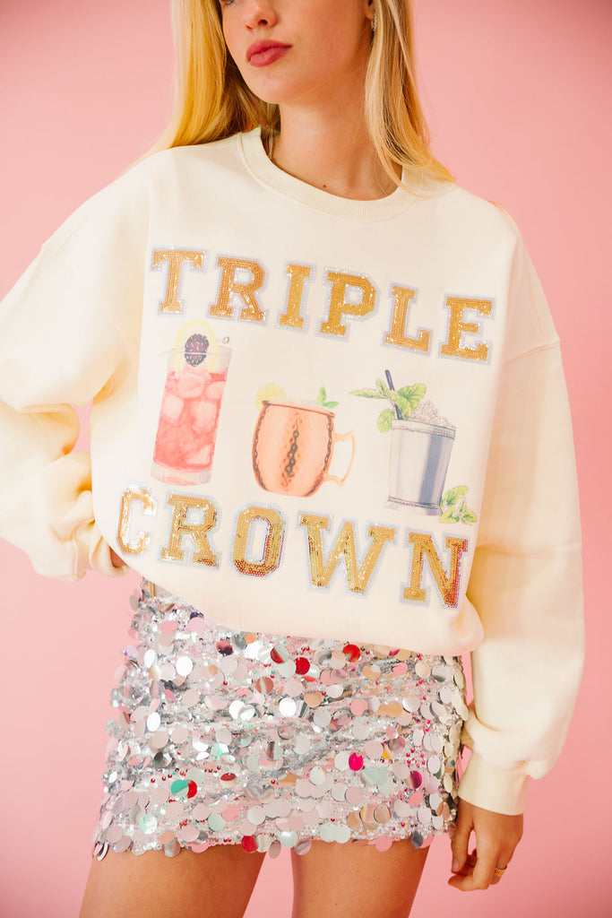 TRIPLE CROWN PULLOVERS pullover Judith March SMALL CREAM
