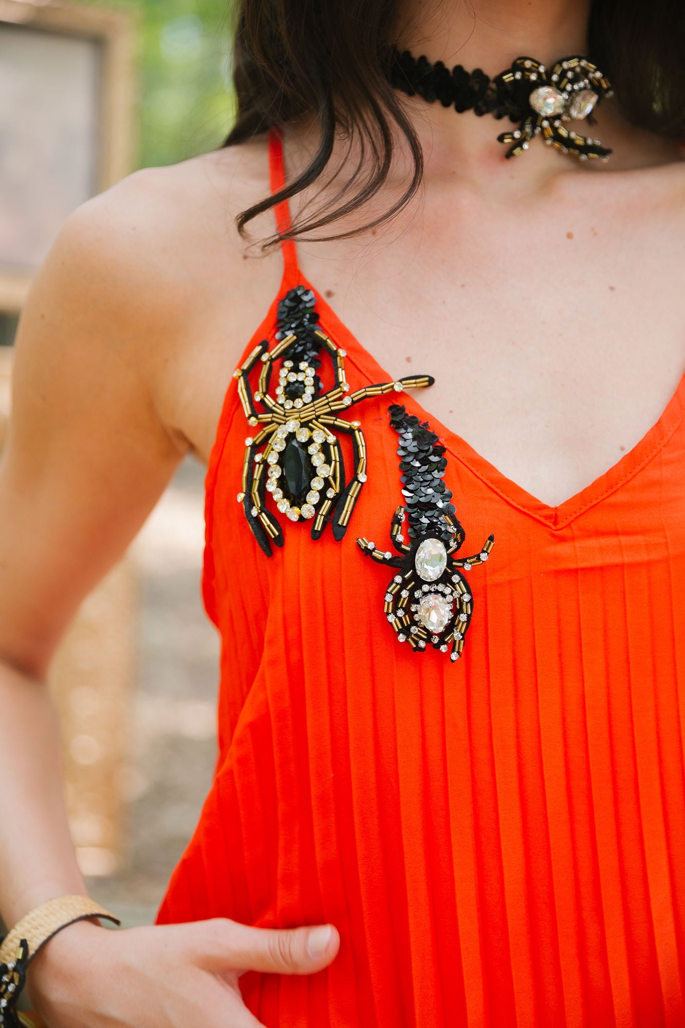 SPIDER GLAM MAXI DRESS DRESS Judith March
