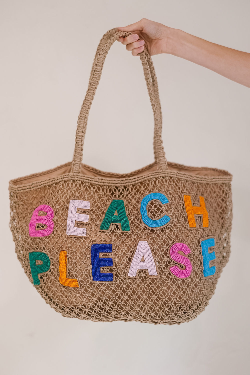 BEACH PLEASE TOTE BAG PURSE Judith March