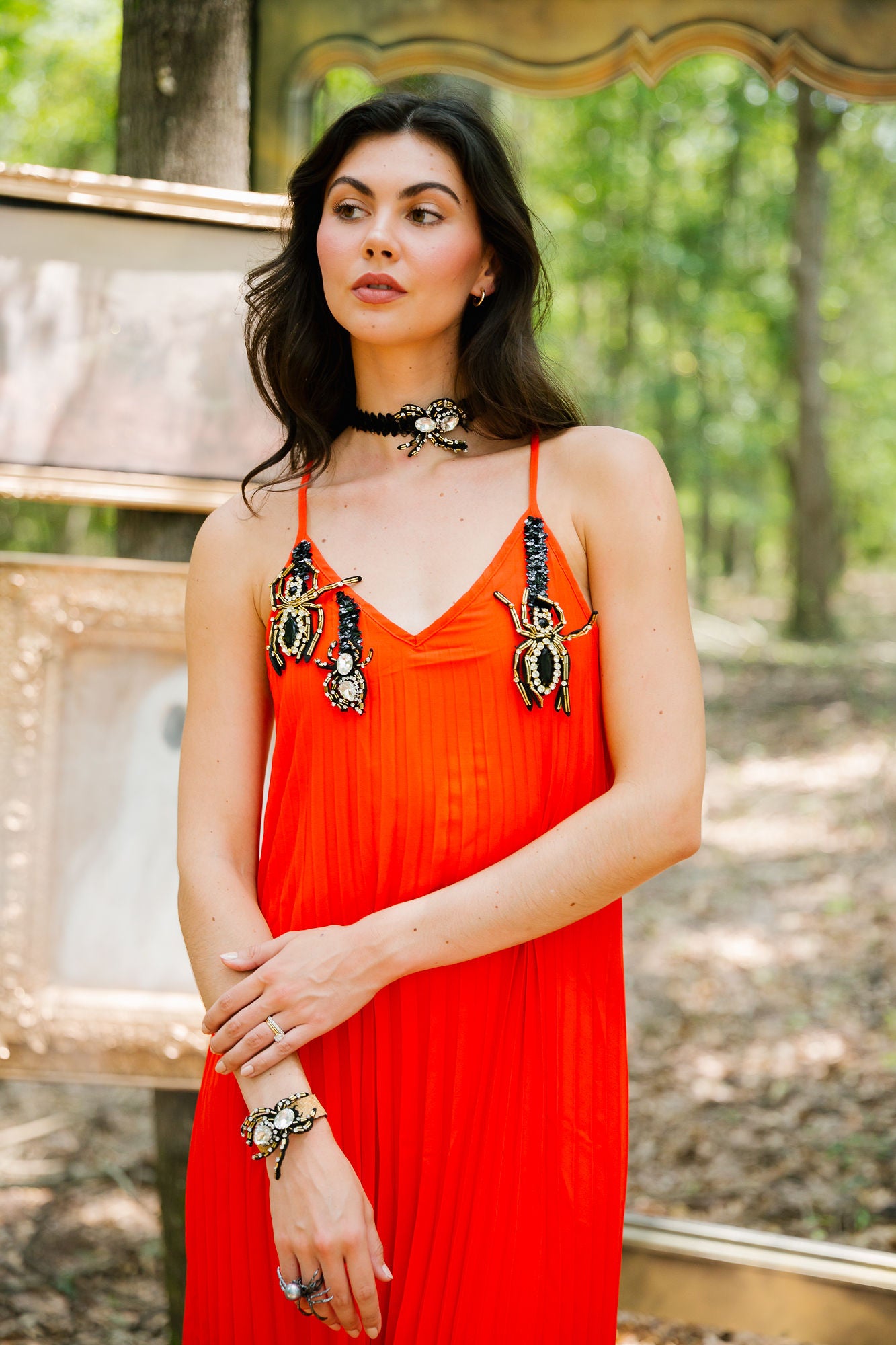 SPIDER GLAM MAXI DRESS DRESS Judith March
