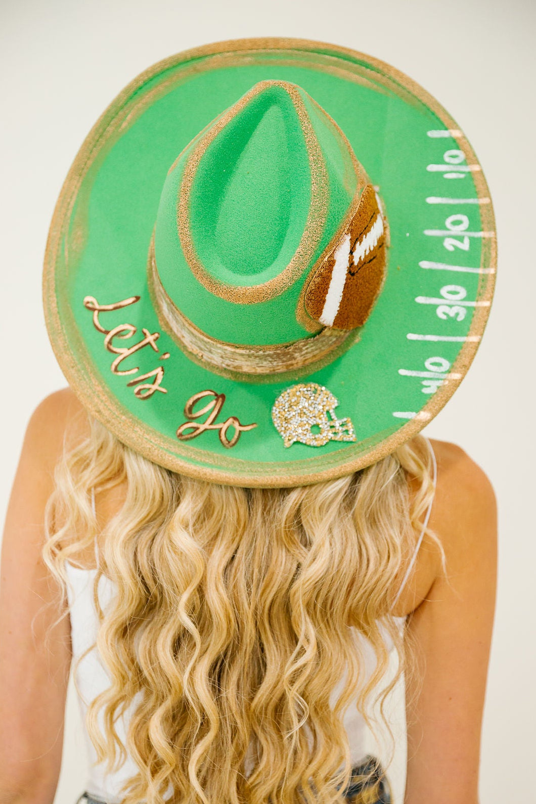 LET'S GO GREEN RANCHER HAT