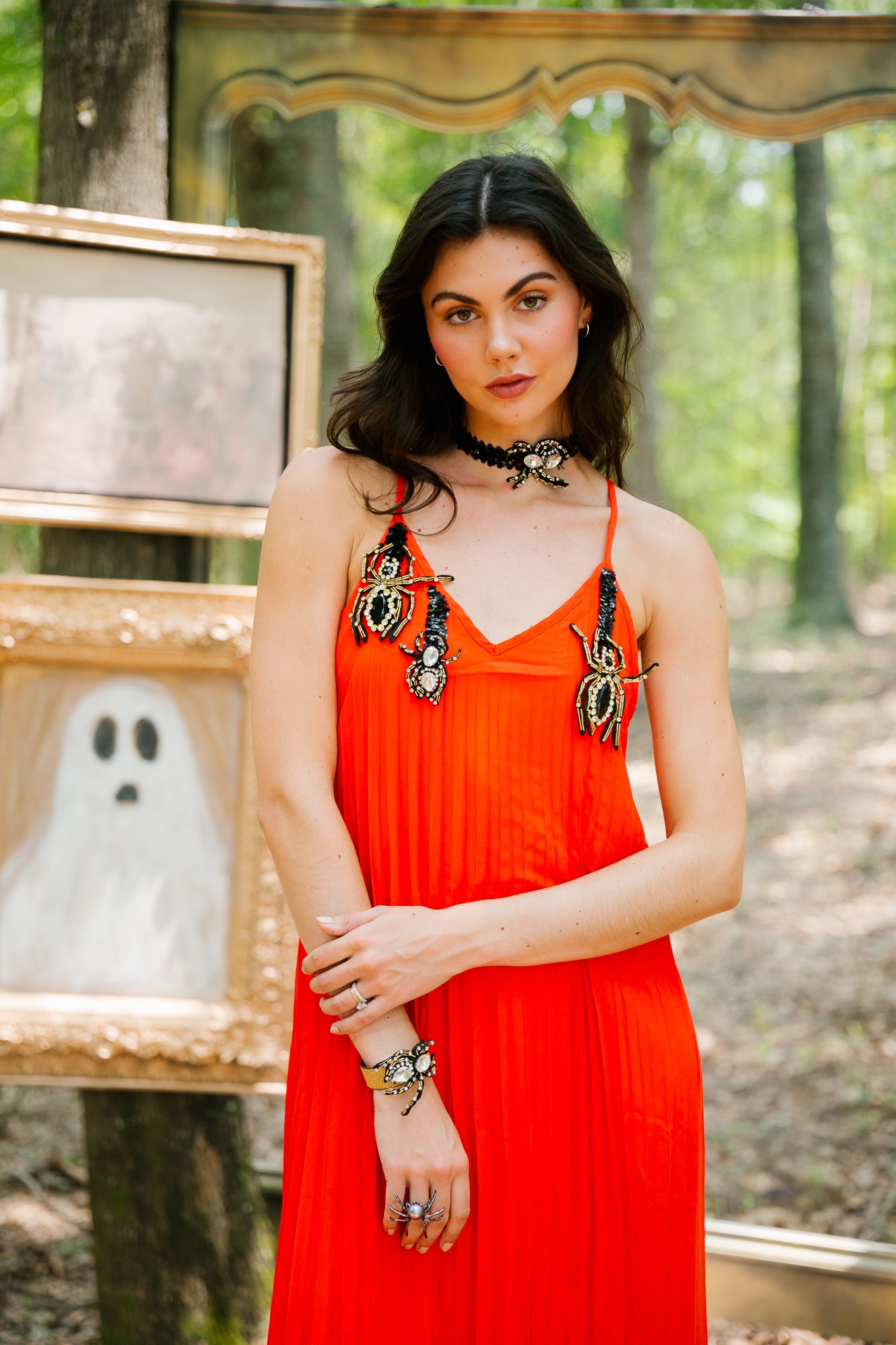 SPIDER GLAM MAXI DRESS DRESS Judith March