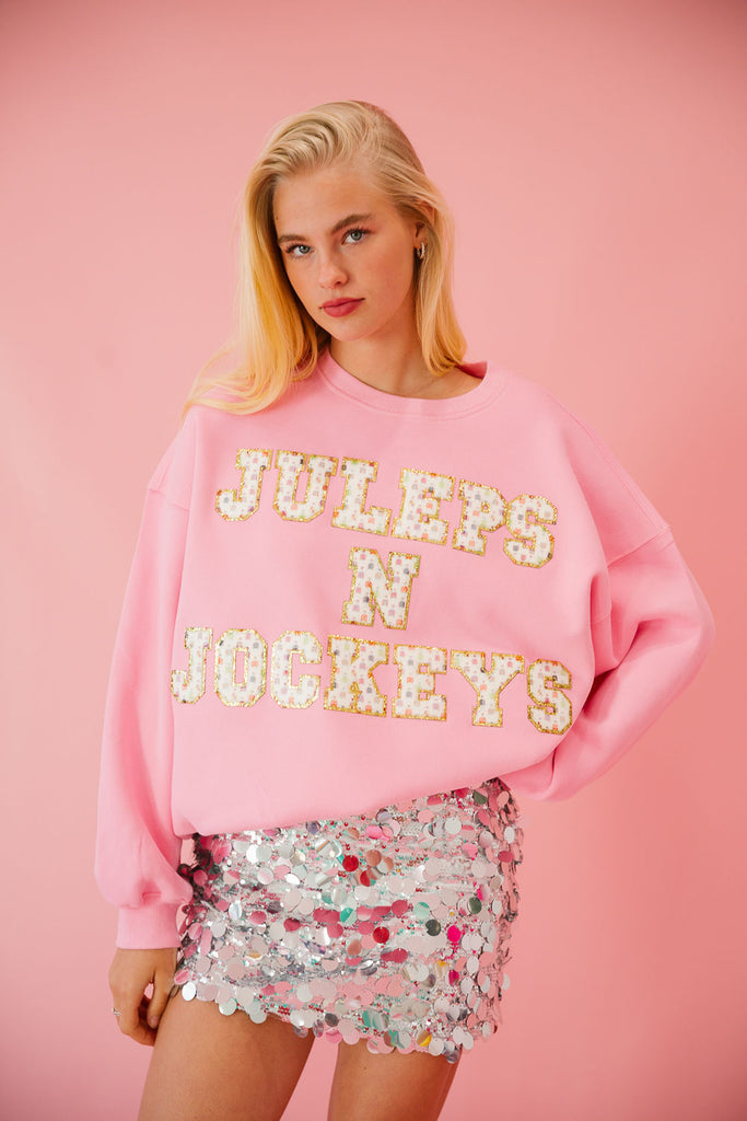 JULEPS N JOCKEYS PINK PULLOVER pullover Judith March