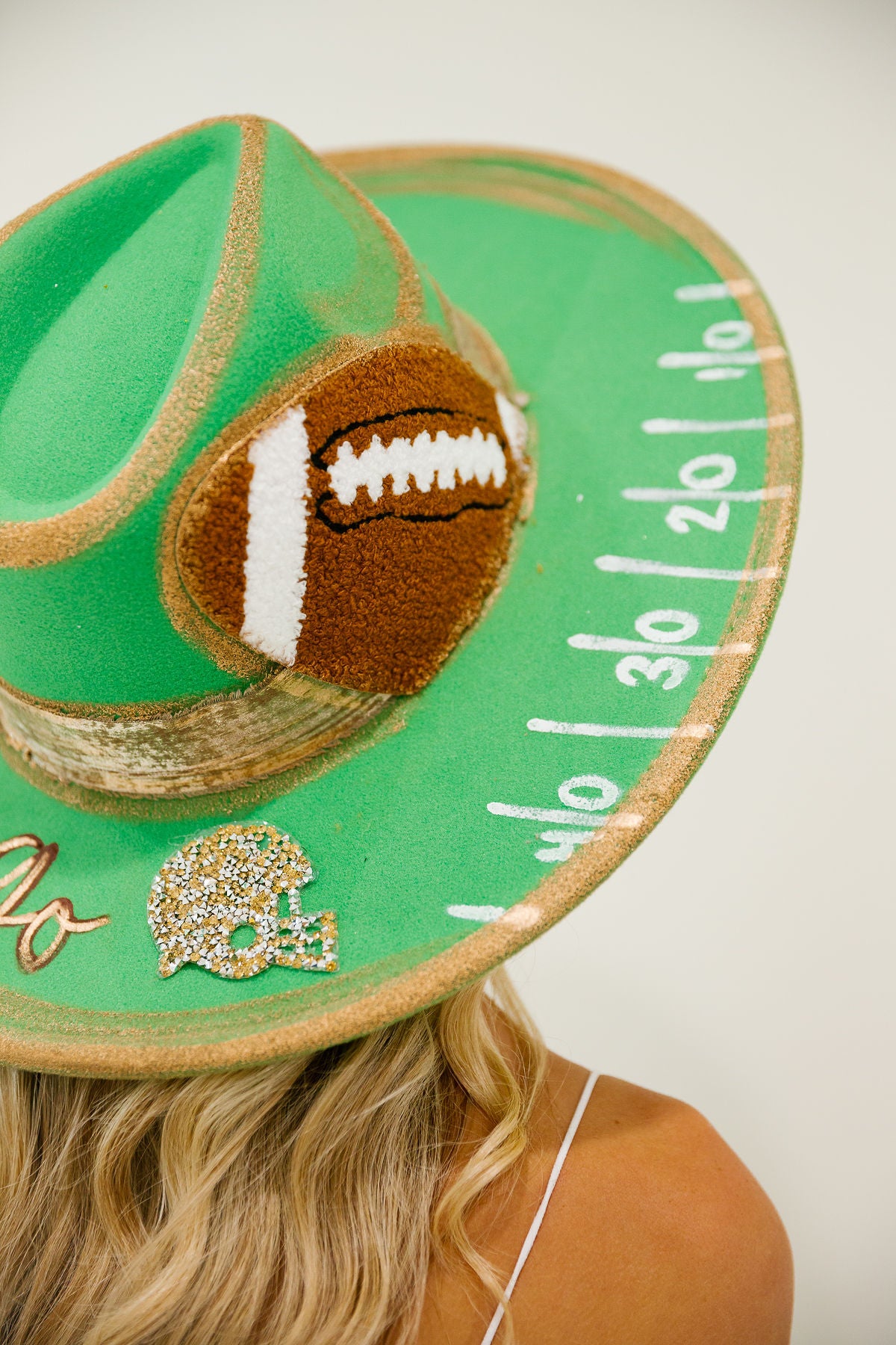 LET'S GO GREEN RANCHER HAT